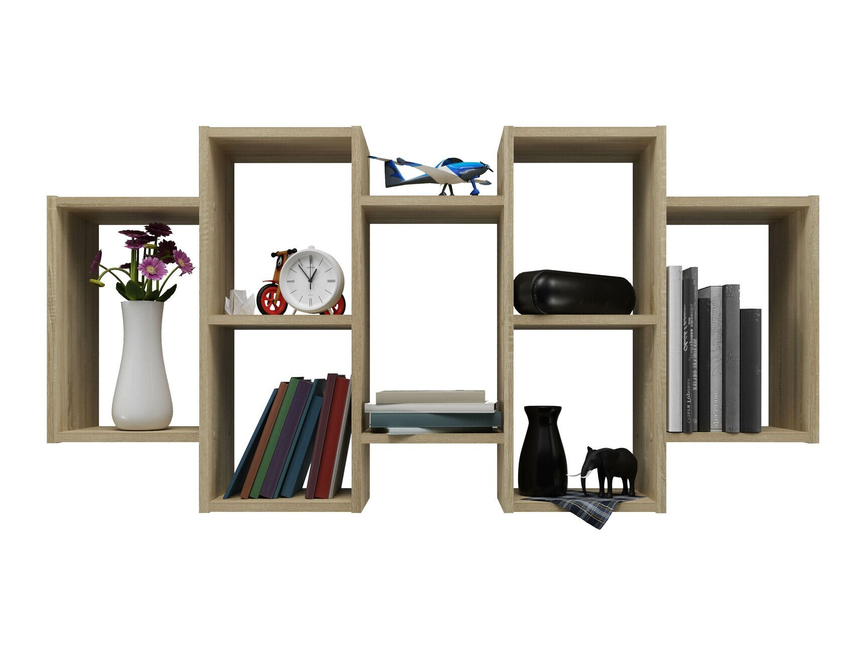 Zidna polica Mandeville 226 (Sonoma hrast)