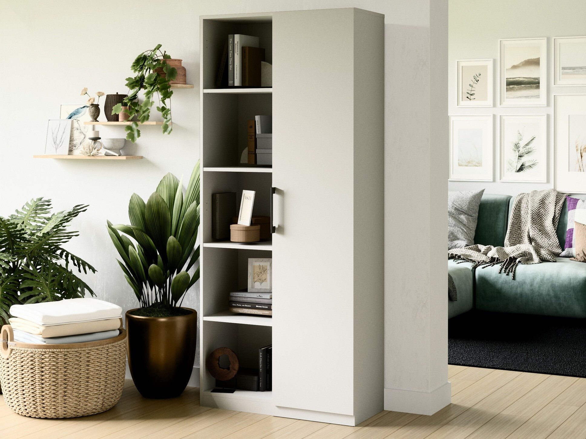 Polica Elbvelu 122 (Belo)