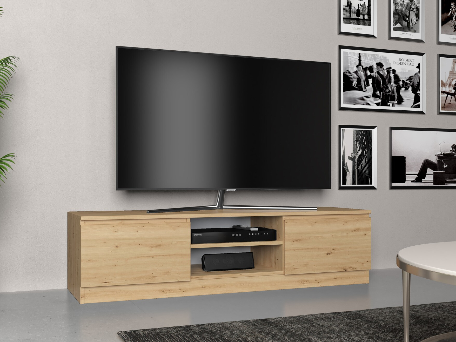 TV sto Elbvelu 125 (Zanatski hrast)