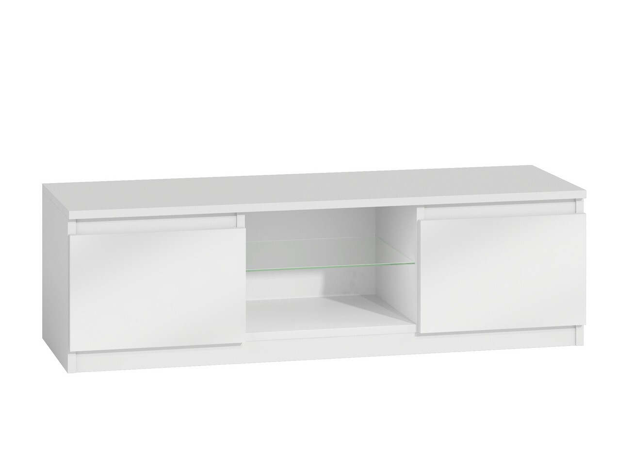 TV sto Elbvelu 126 (Belo + Sjajno belo)