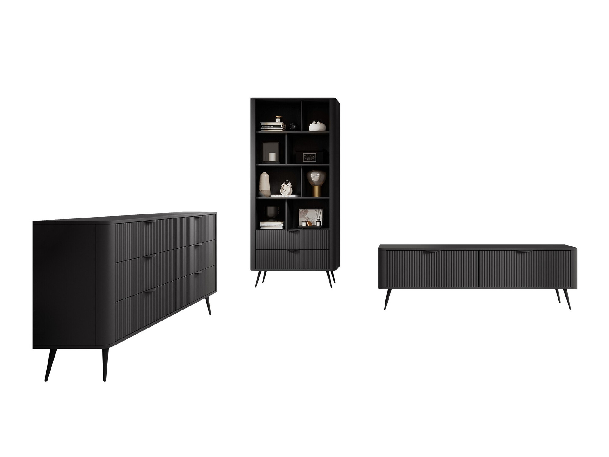 Set za dnevnu sobu Versoe 109 (Grafit)