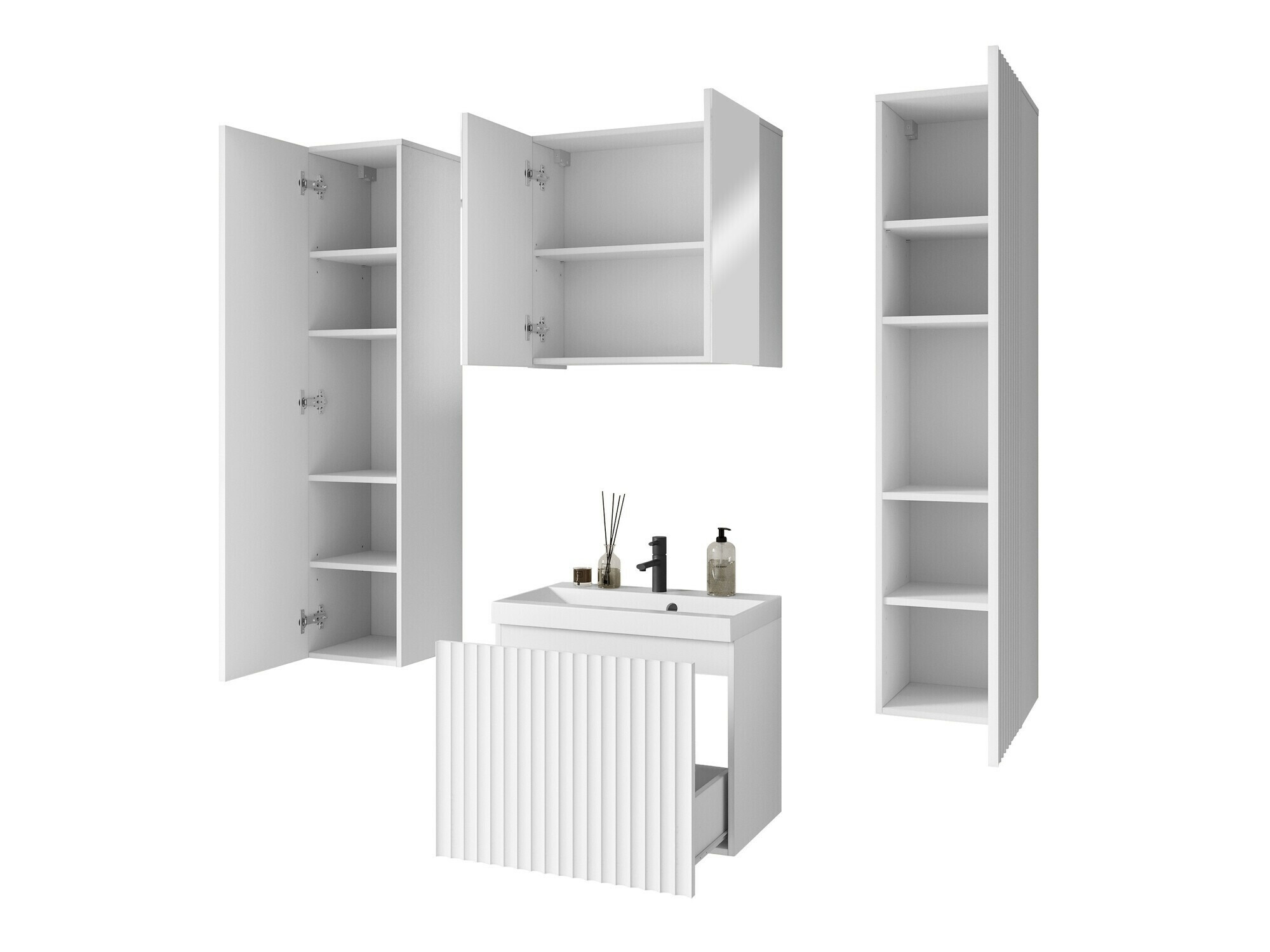 Set za kupatilo Sarasota 171 (Belo)