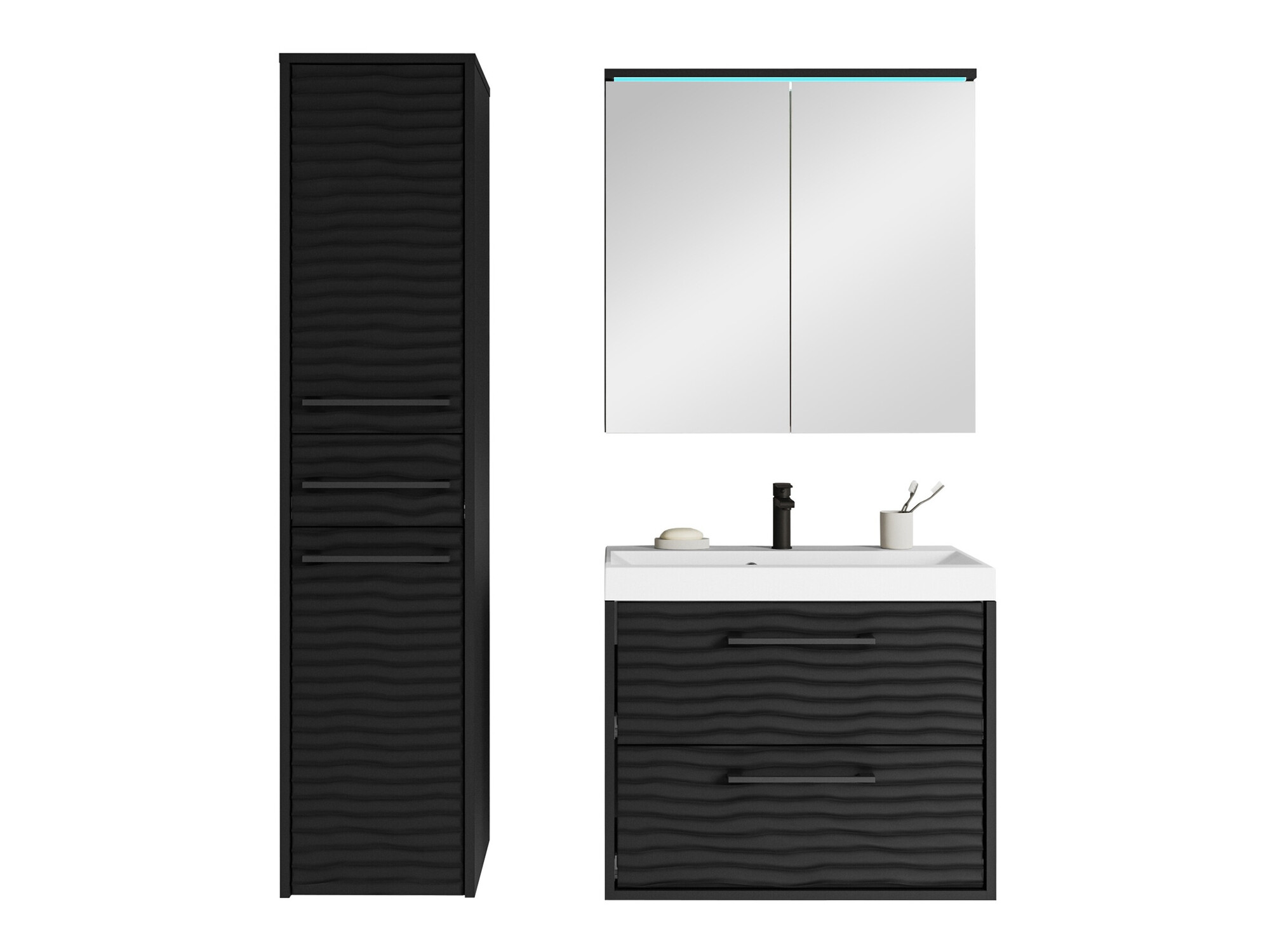 Set za kupatilo Sarasota 173 (Grafit)