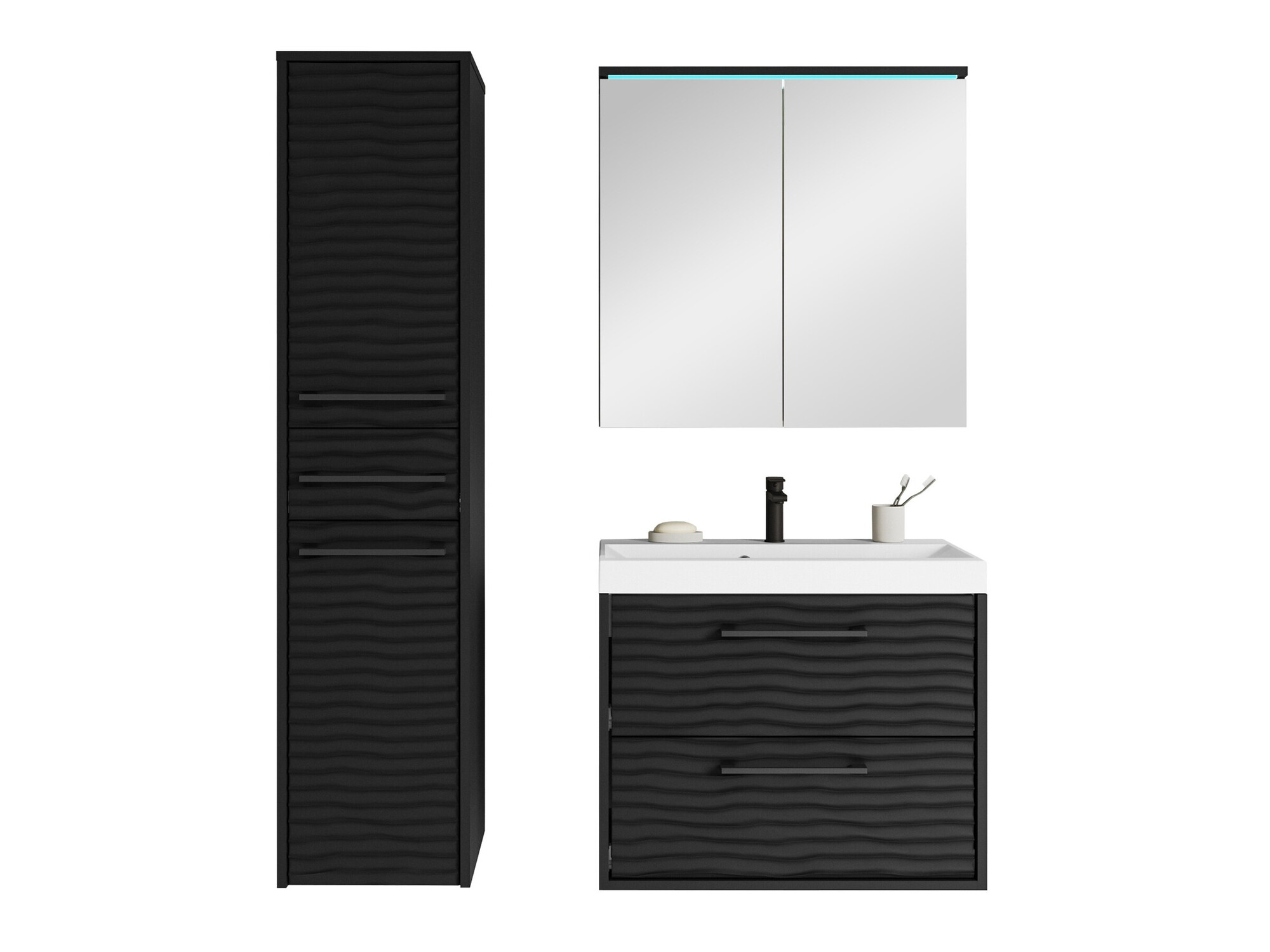 Set za kupatilo Sarasota 173 (Grafit)