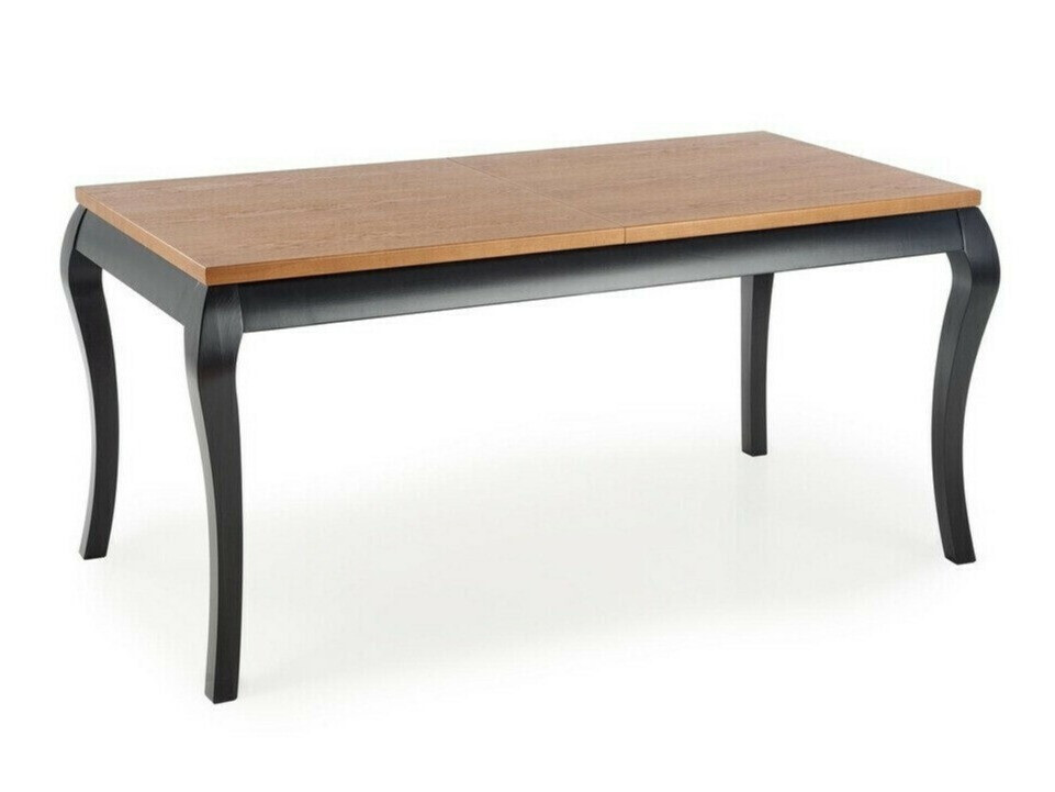 Sto Houston 1202 (Tamni hrast + Crno)