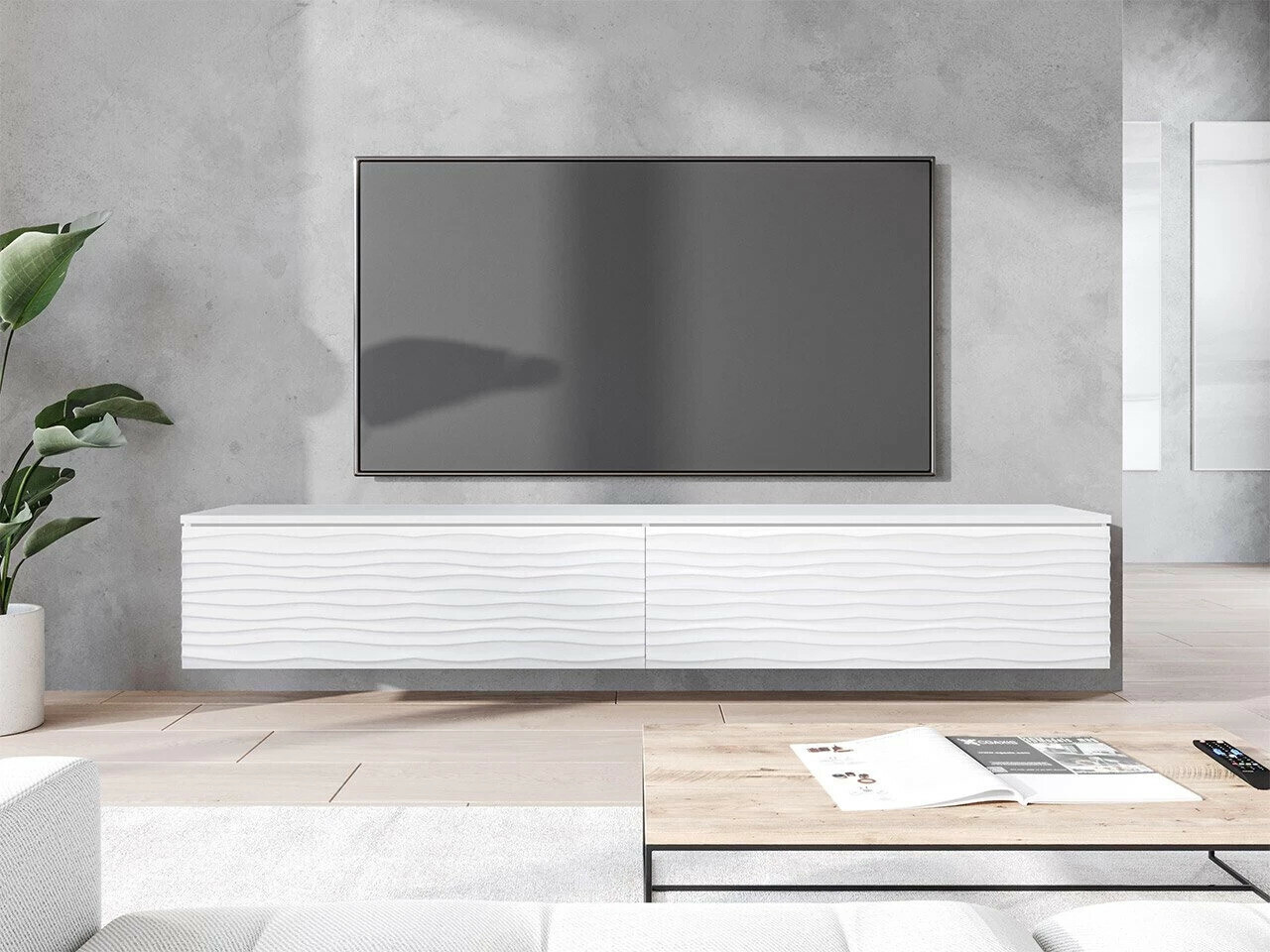 TV komoda Sarasota 164 (Belo)