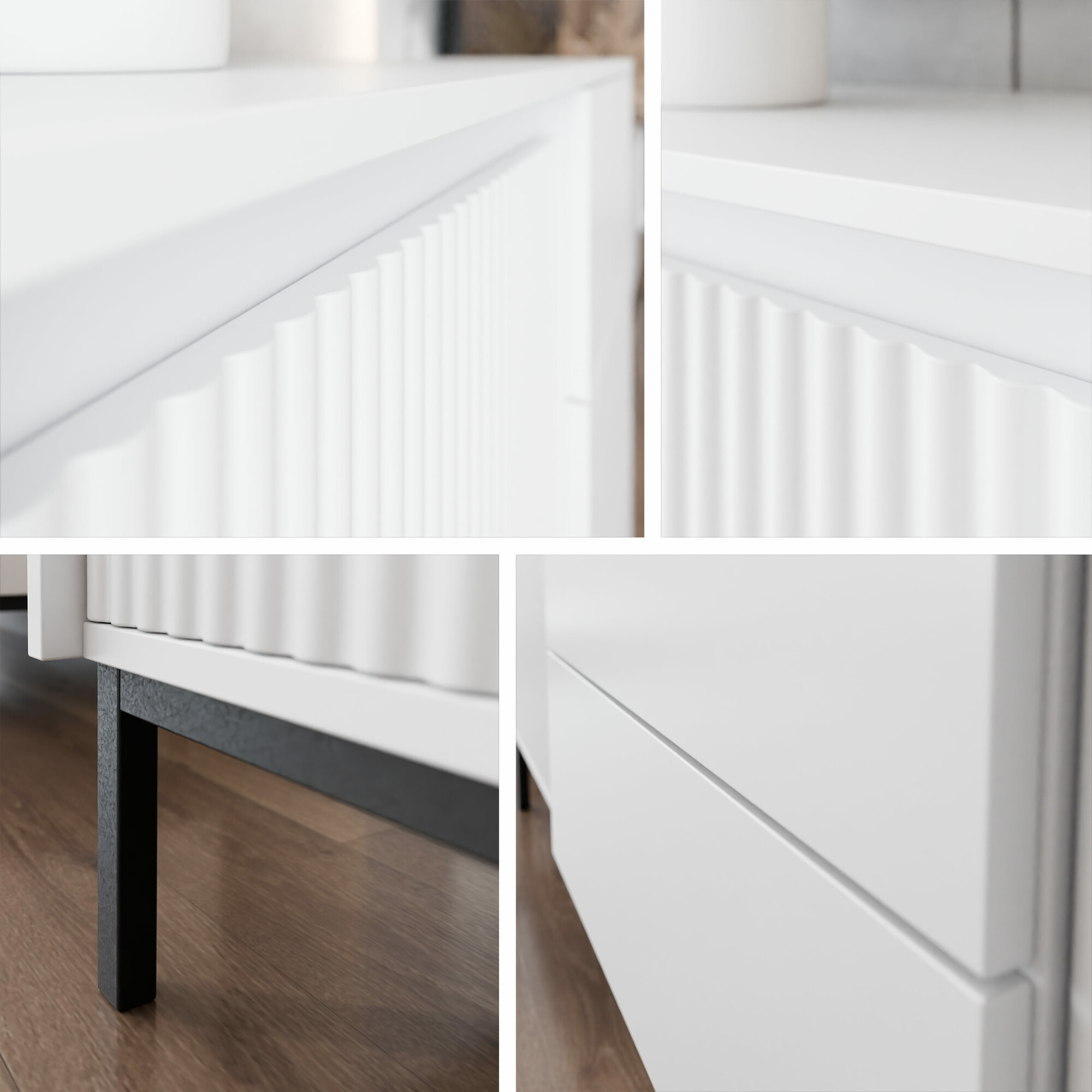 Komoda Comfivo Delruva 100 (Belo)