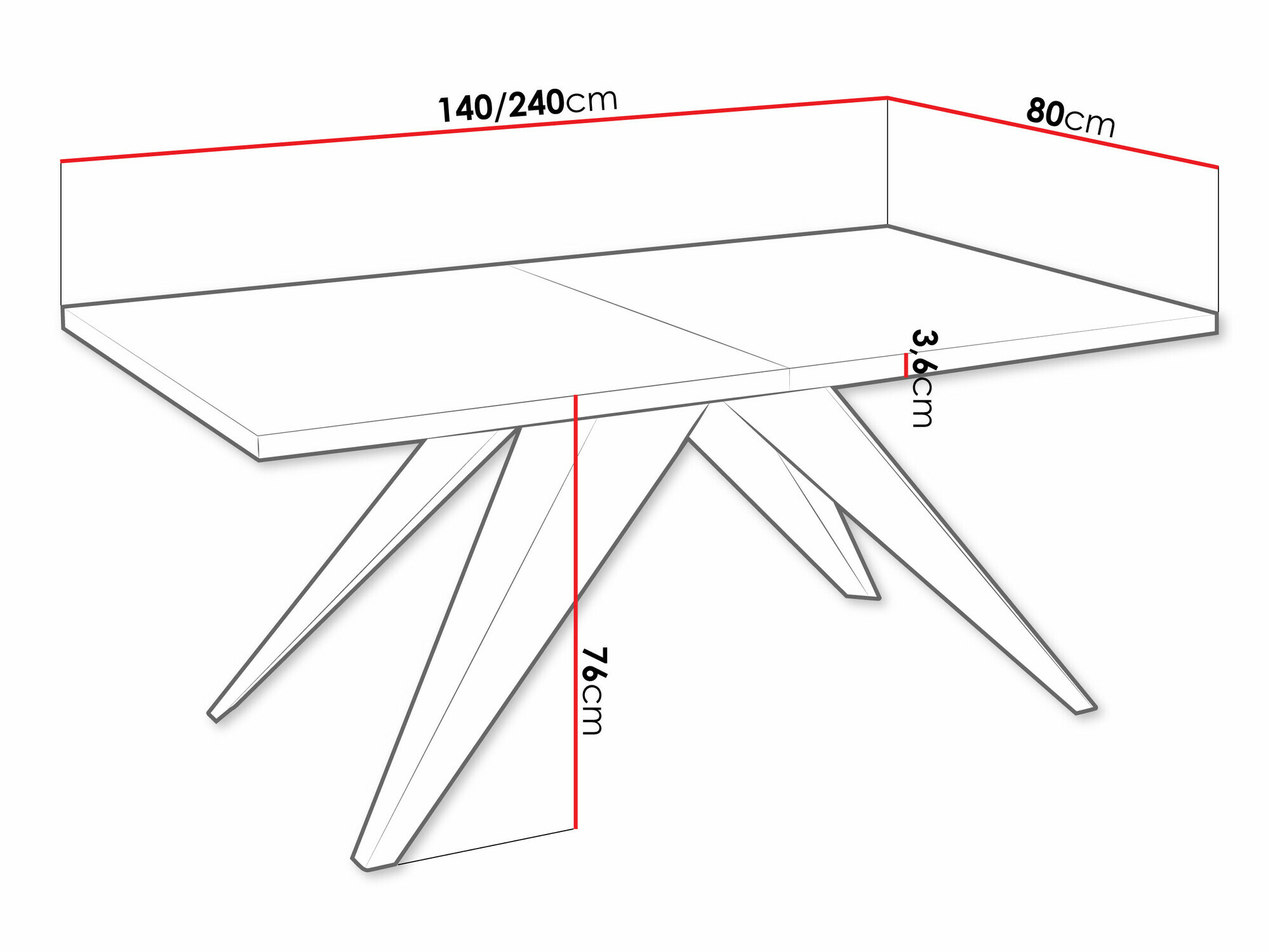 Sto Oswego 113 (Crno + Lancelot hrast)