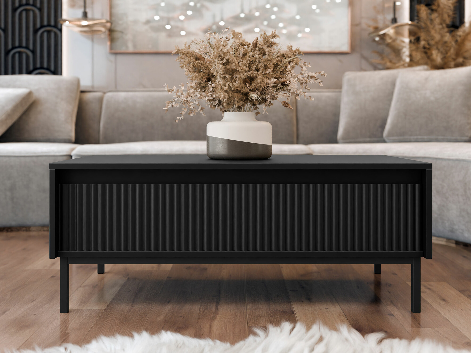 Stočić za kafu Comfivo Delruva (Crno)