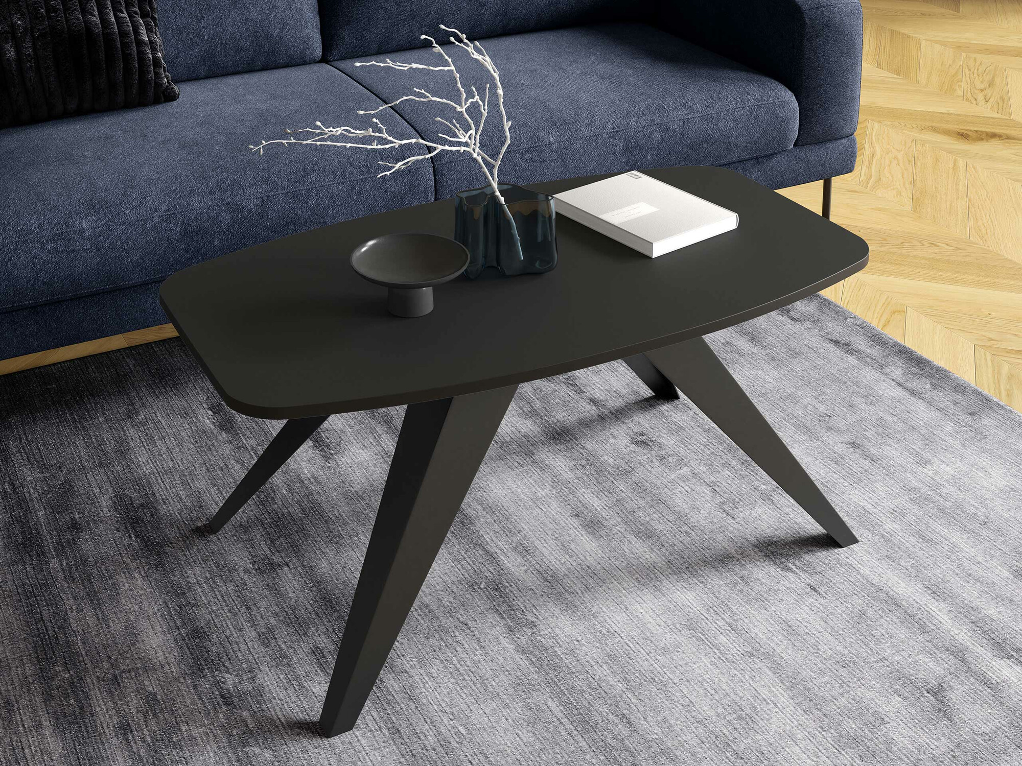 Stočić za kafu Oswego 117 (Crno)