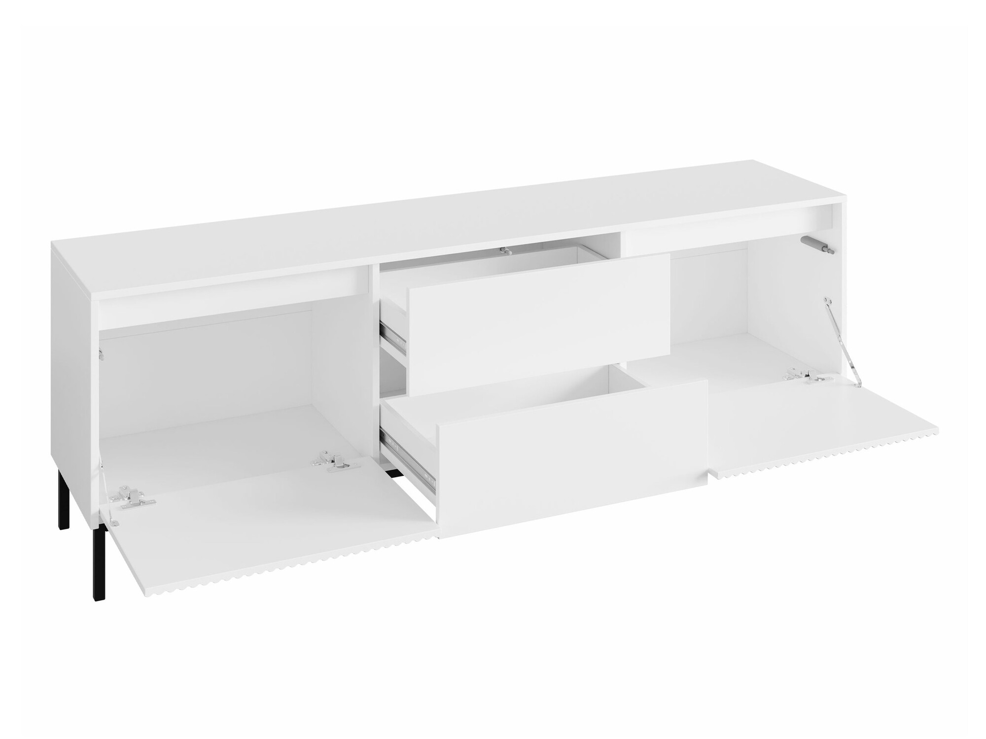 Set za dnevnu sobu Comfivo Delruva 106 (Belo)