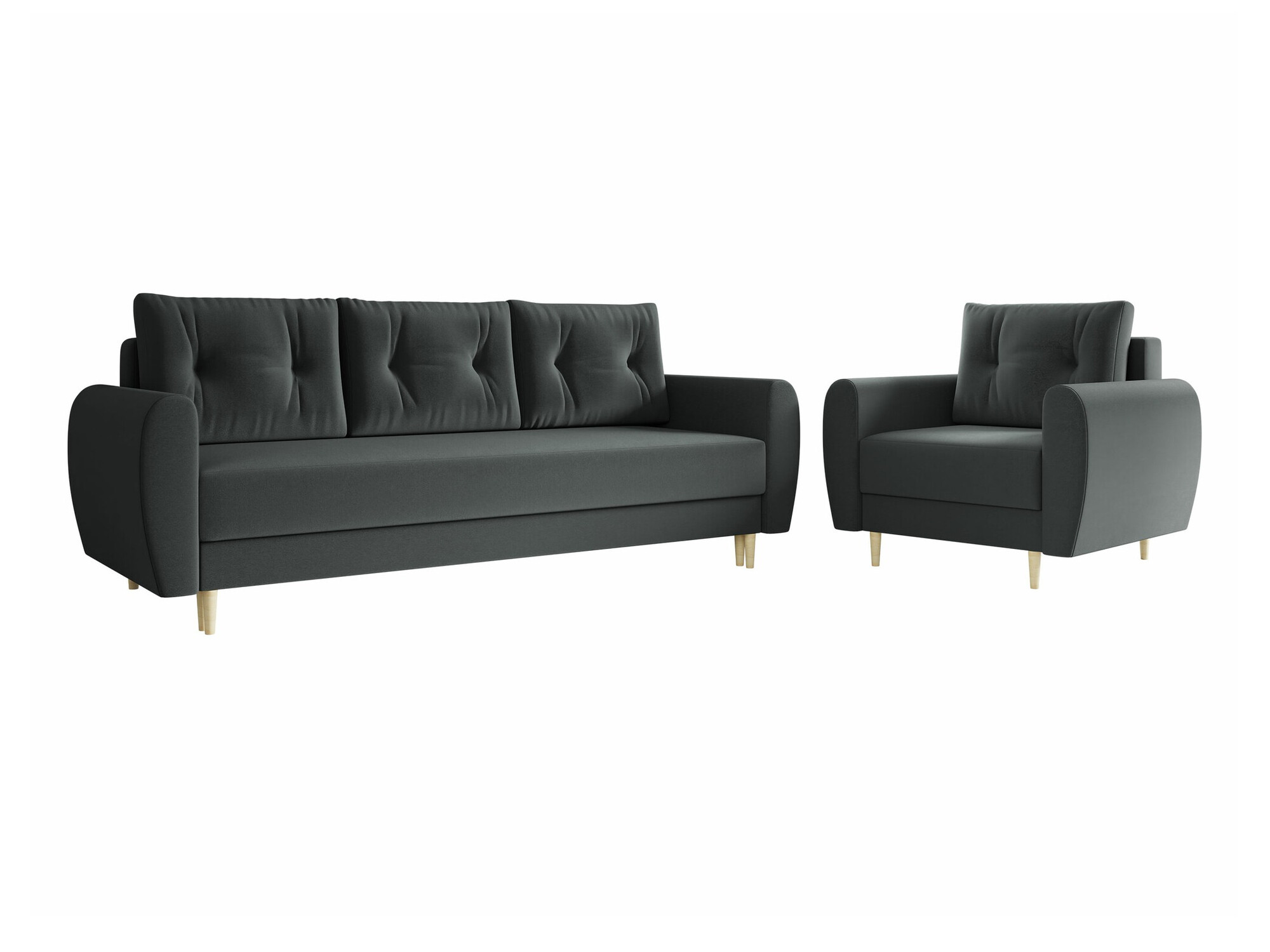 Set tapaciranog nameštaja Memphis 145 (Itaka 14)