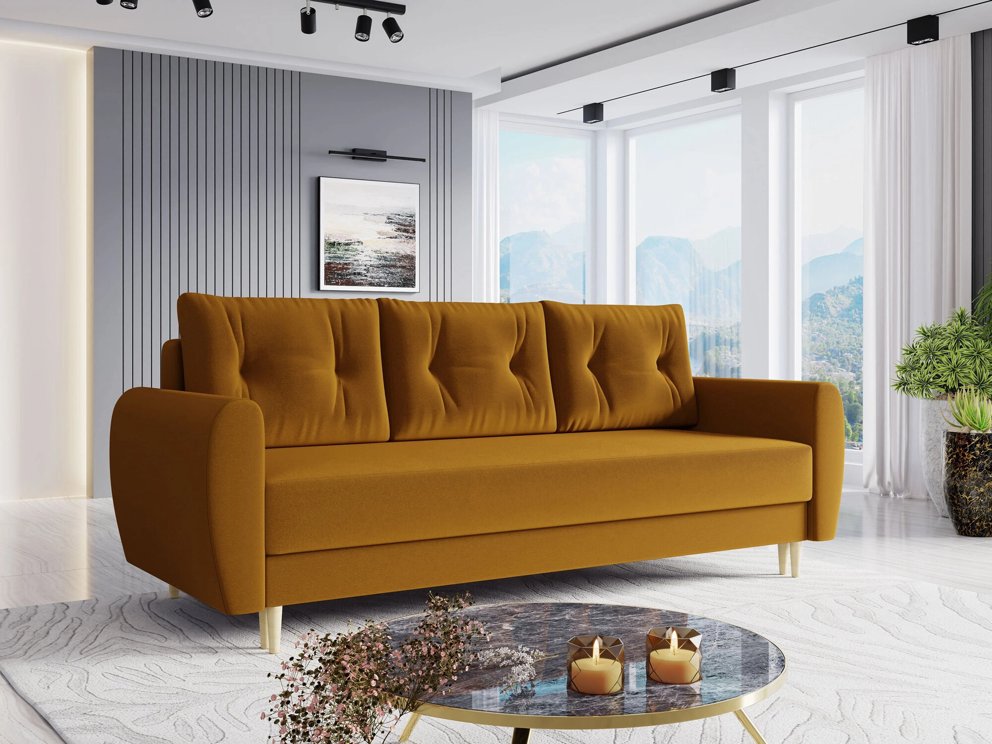 Sofa na razvlačenje Memphis 143 (Itaka 33)