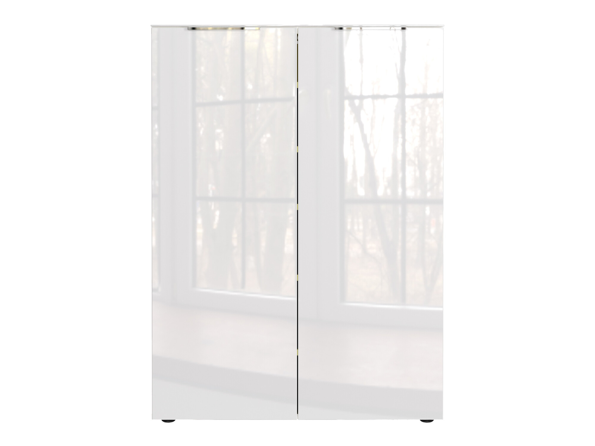 Polica za obuću Fivsori 105 (Belo)