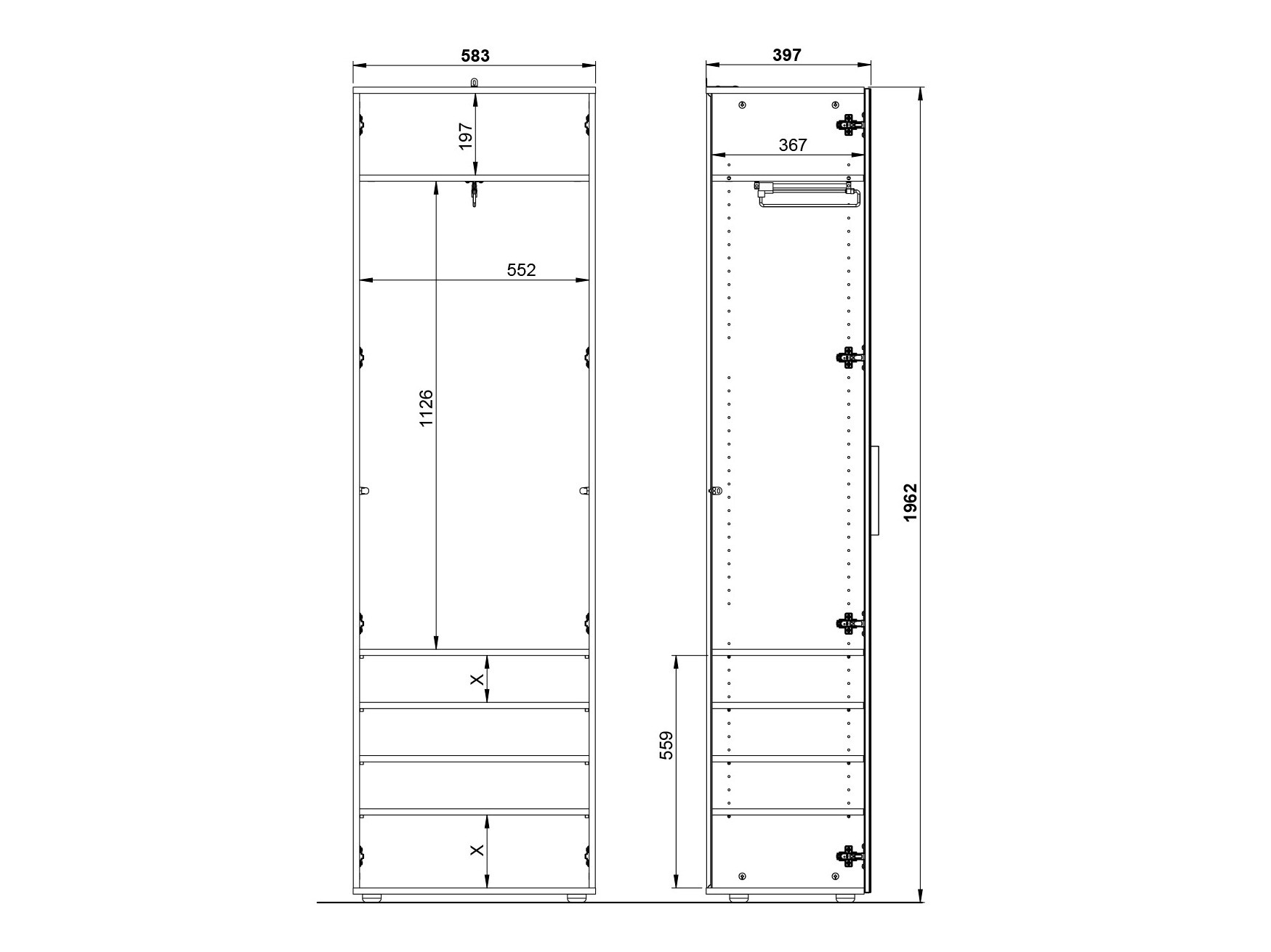 Ormar Fivsori 108 (Belo)