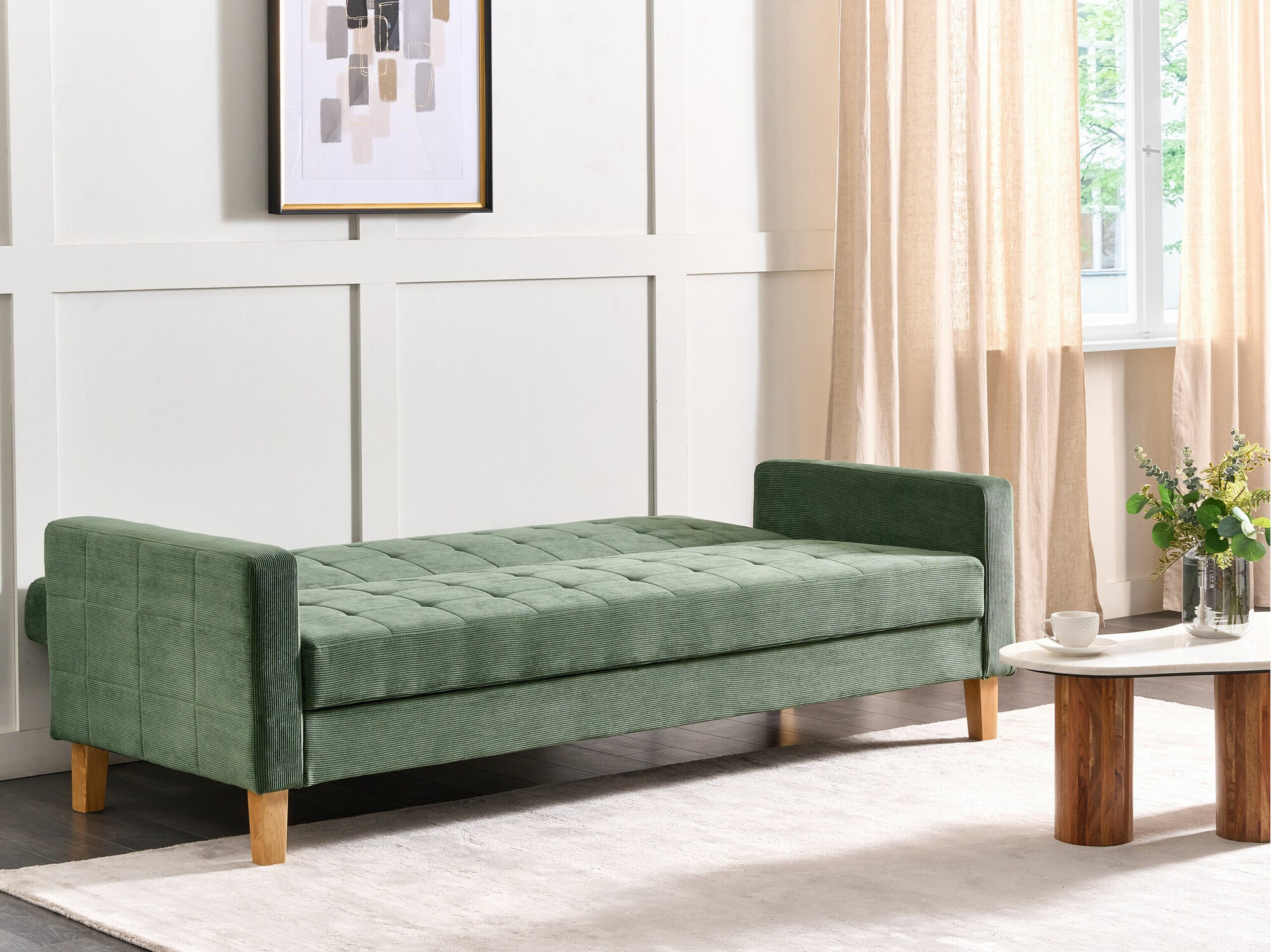 Sofa na razvlačenje Berwyn 1591 (Zelena)