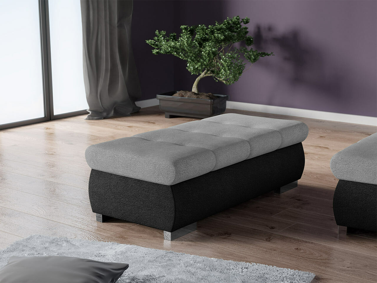 Tapacirana klupa Comfivo 123 (Velo 637 + Velo 633)