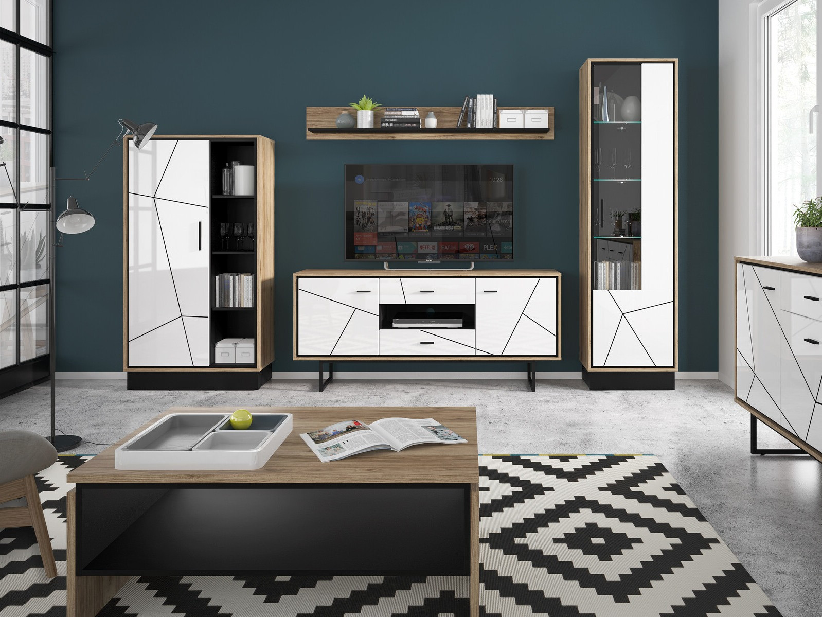 Zidna polica Ruvmela 103