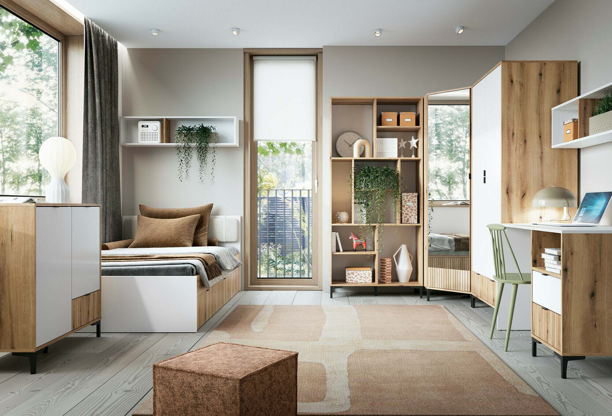 Ugaoni ormar Lorcamu 112