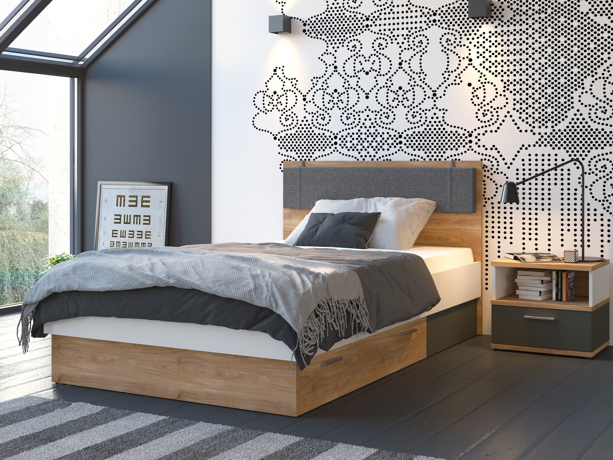 Noćni ormarić Tolfela 104