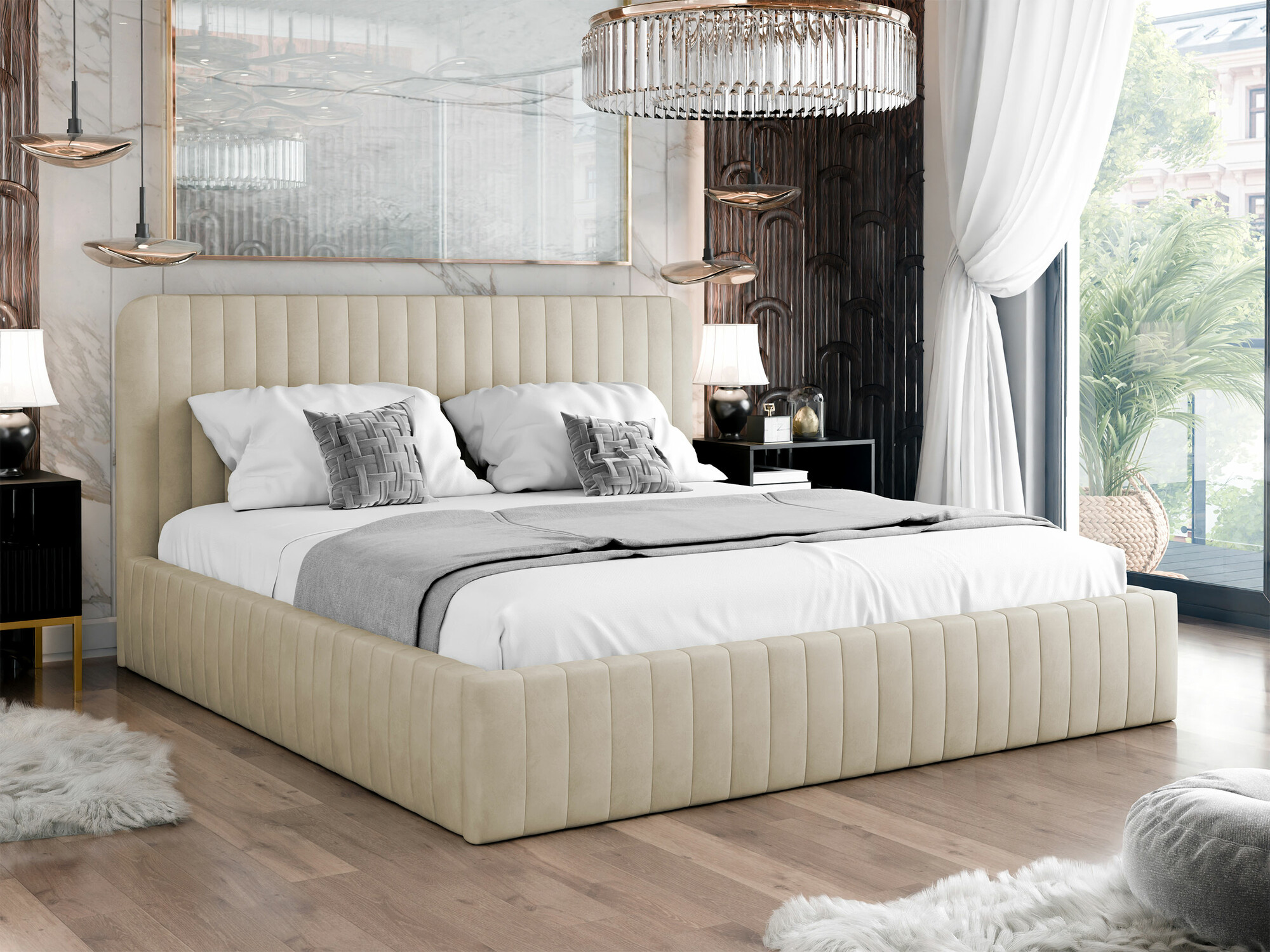 Krevet TrendyNest Caprion (Velluto 02)