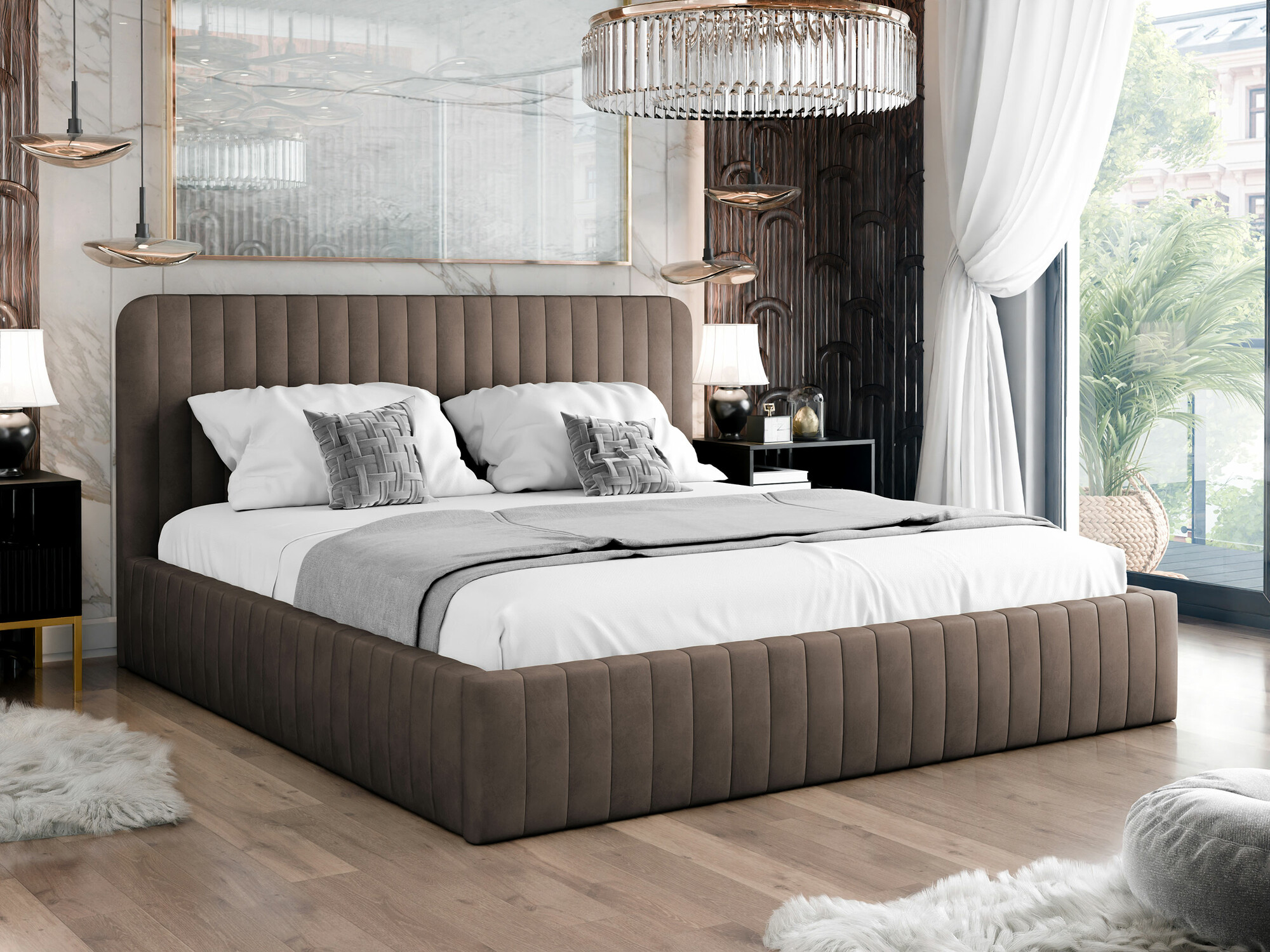 Krevet TrendyNest Caprion (Velluto 29)