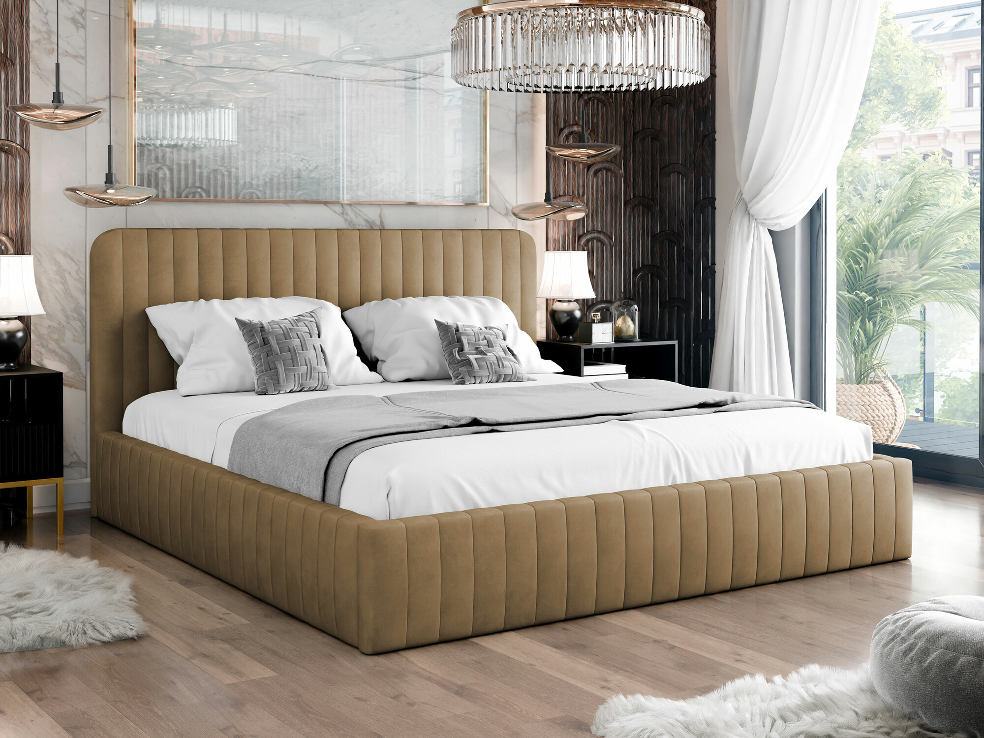 Krevet TrendyNest Caprion (Velluto 30)
