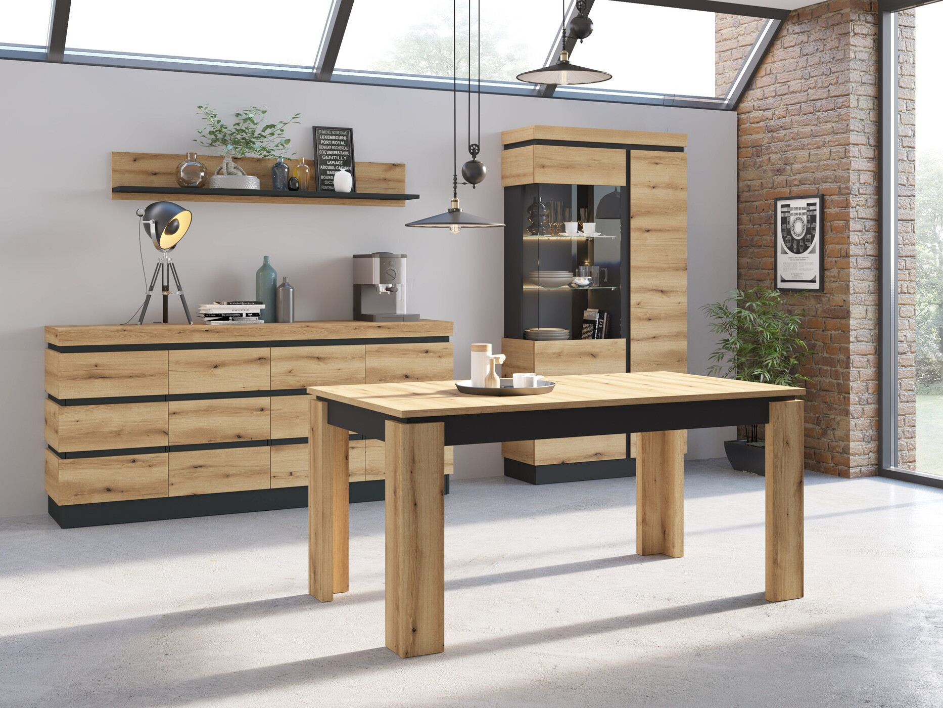 Zidna polica Enocira 109