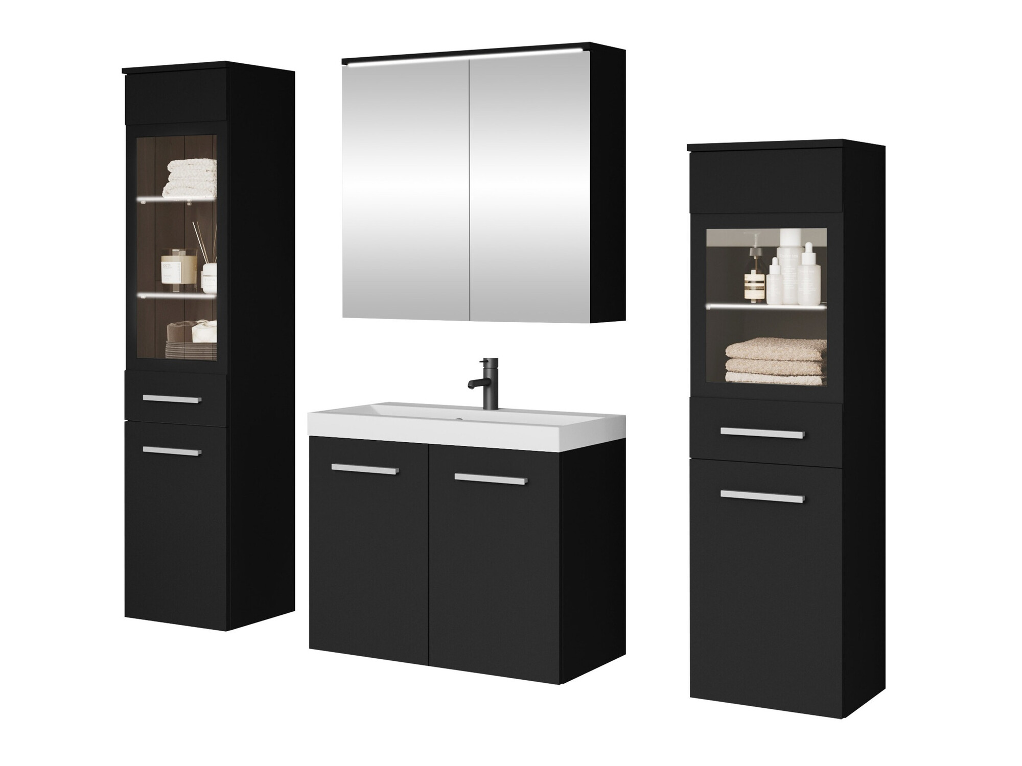 Set za kupatilo Sarasota 140 (Graphite)