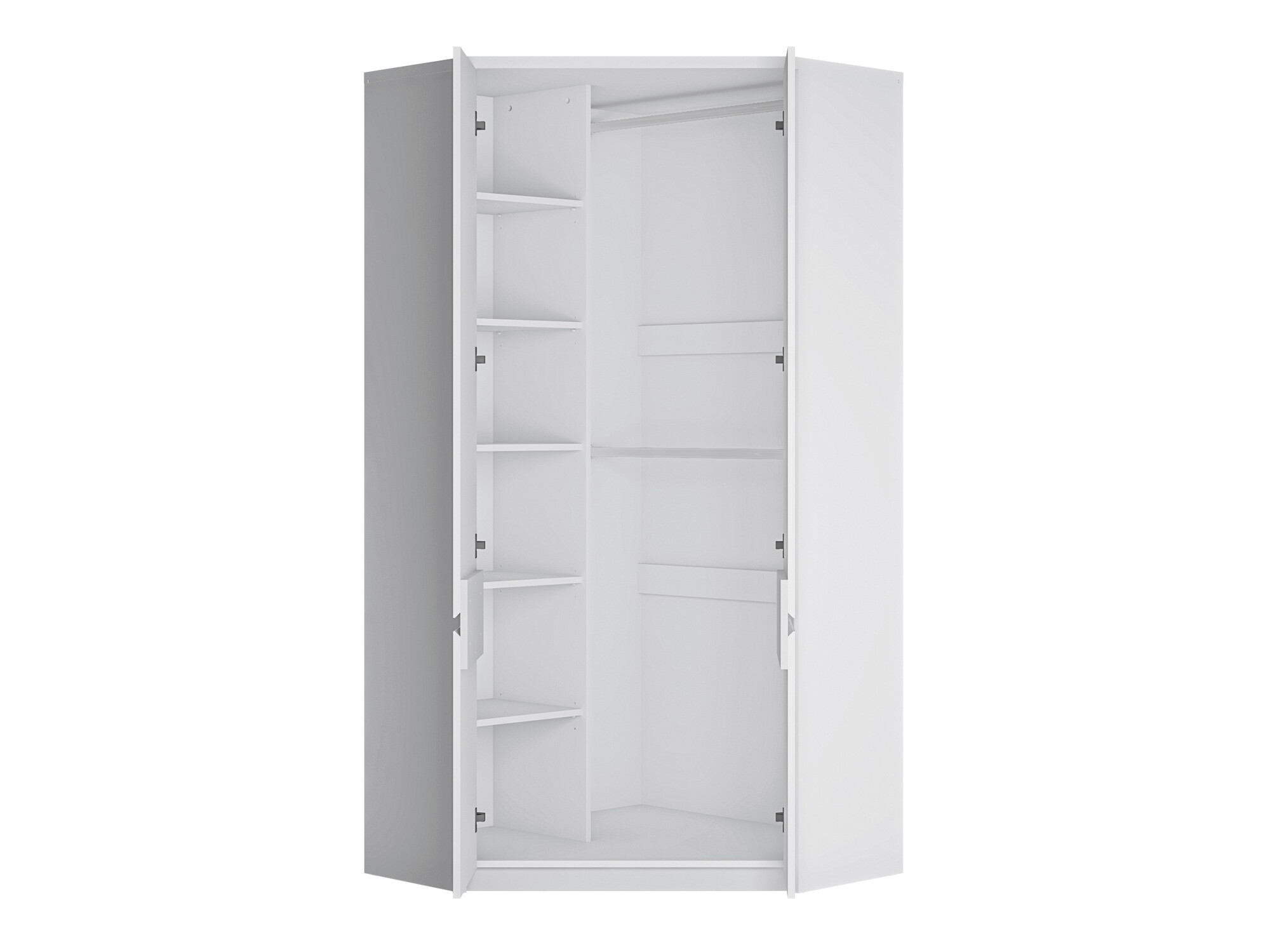 Ugaoni ormar Merfere 101 (Belo)