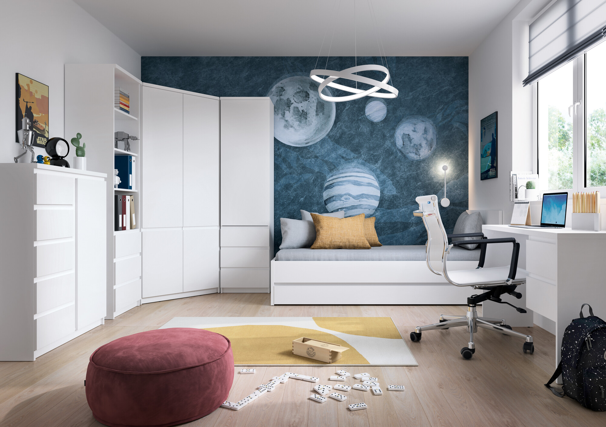 Krevet Merfere 107 (Belo)