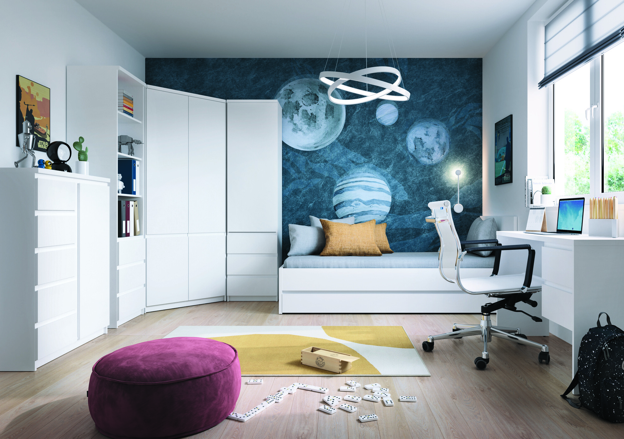 Krevet Merfere 107 (Belo)