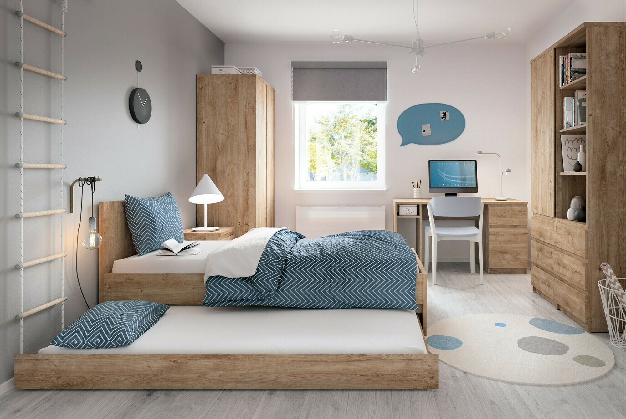 Kutija za posteljinu Merfere 106 (Hrast)