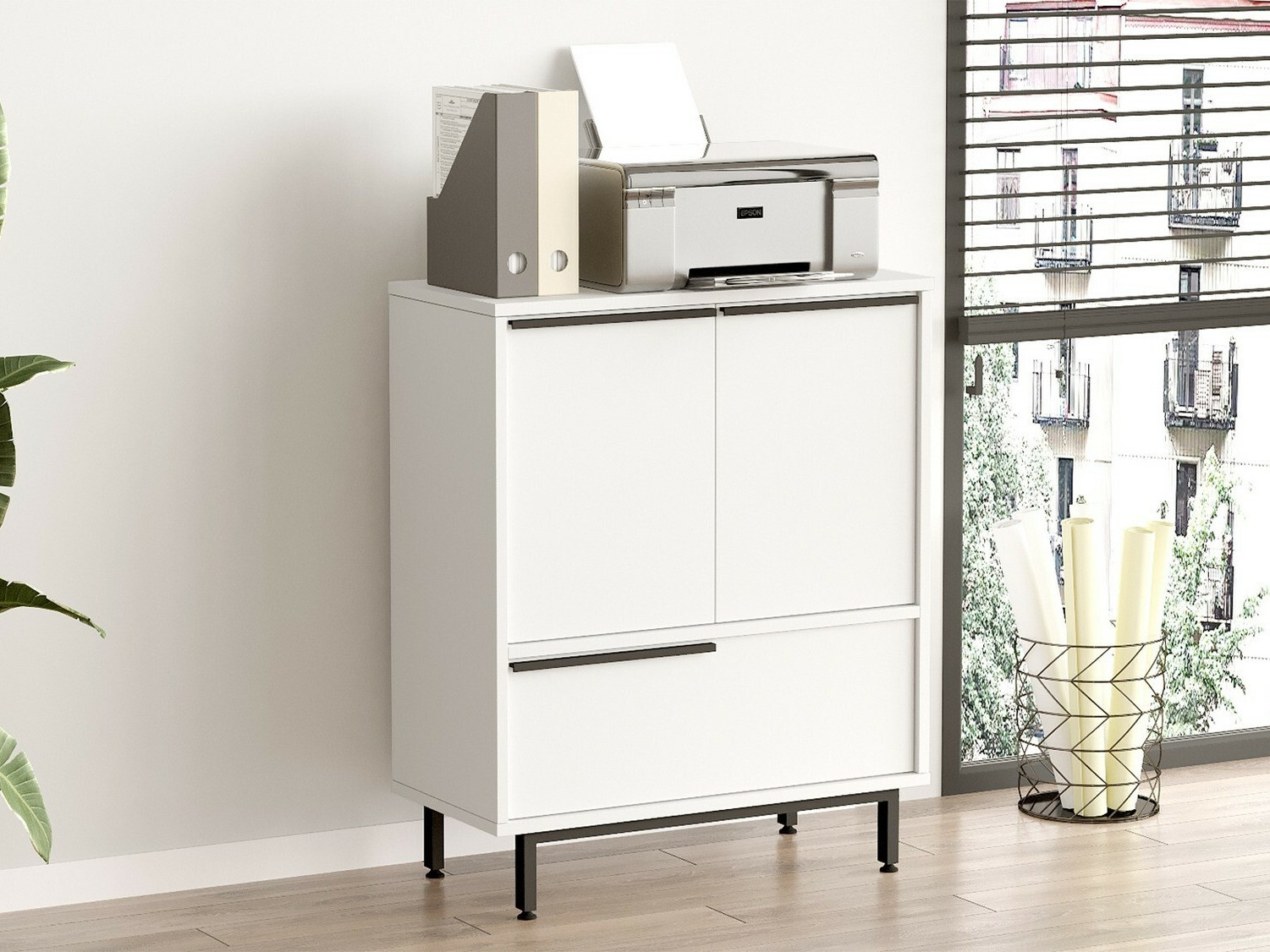 Ormarić Fertore 107 (Belo)