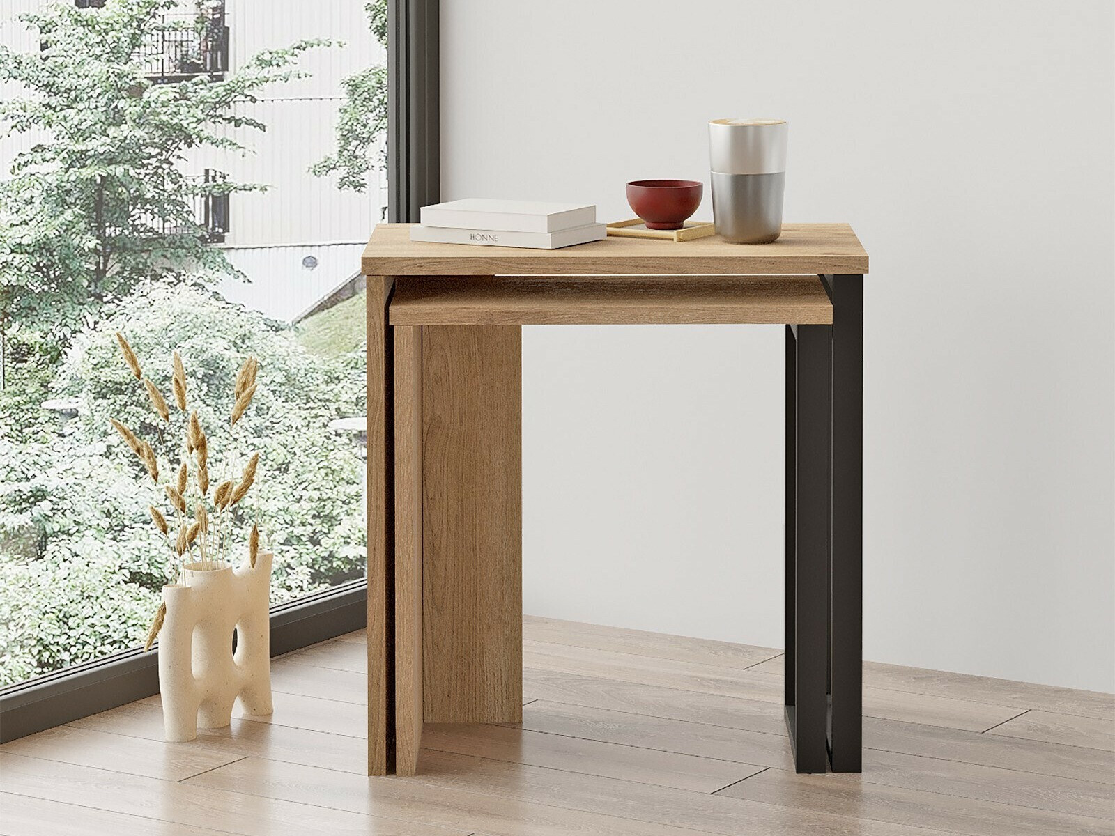 Set pomoćnih stočića Fertore 106 (Orah)