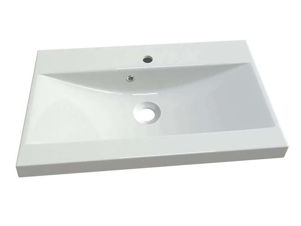 Set za kupatilo Sarasota 140 (Sjaj siva + Kesten)