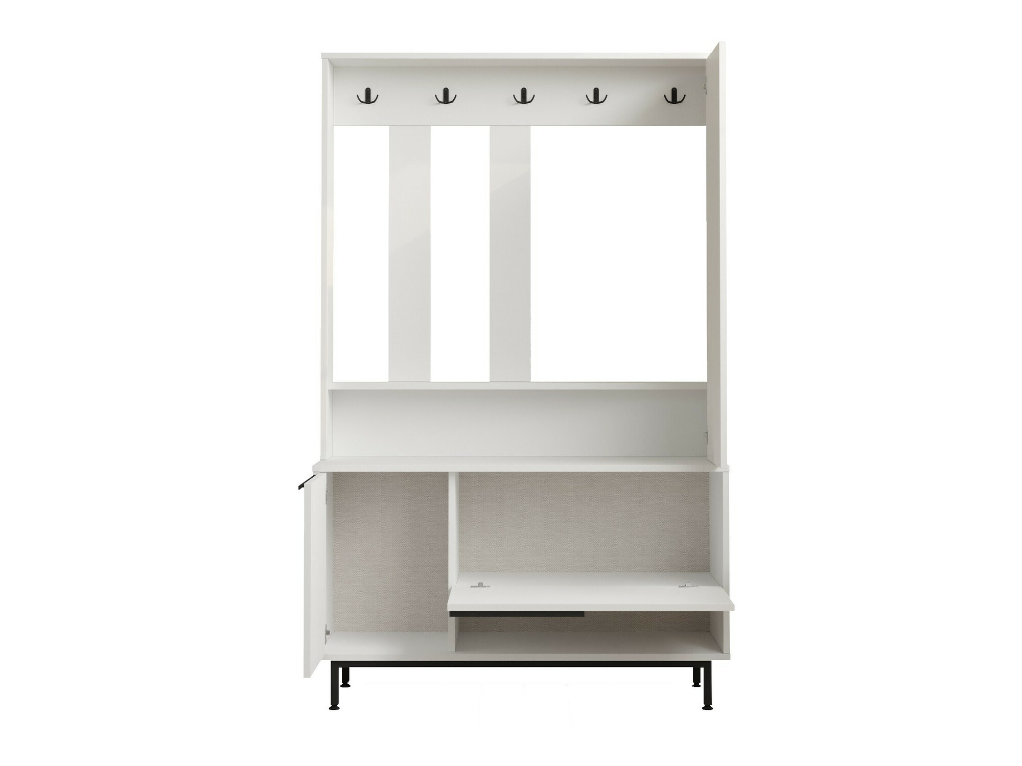 Set za hodnik Fertore 110 (Belo)