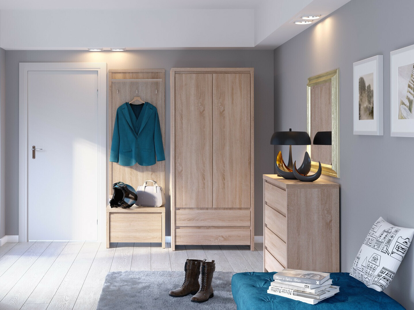 Čiviluk Nolroma 119 (Sonoma hrast)