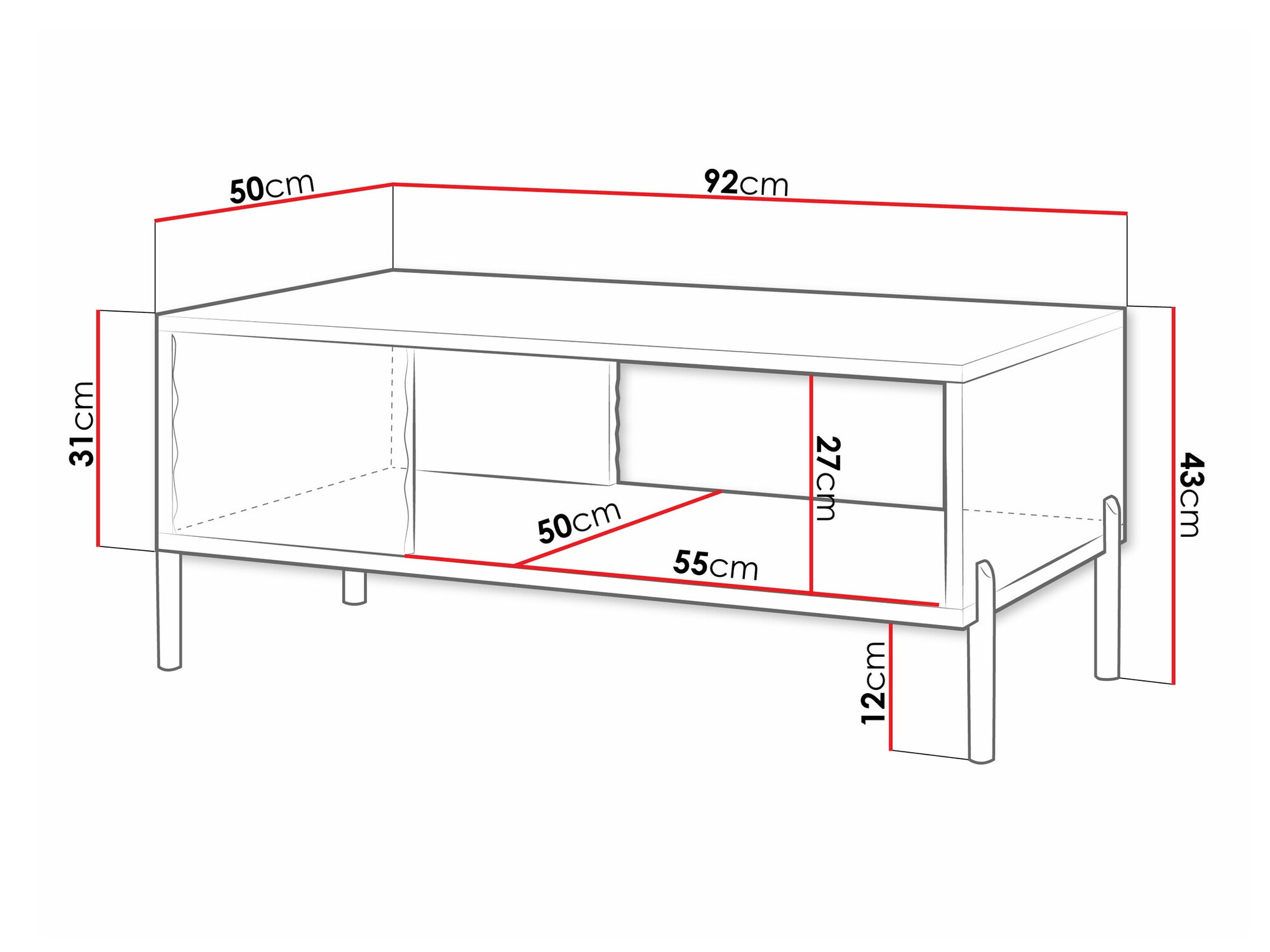 Stočić za kafu Comfivo Serfero 104