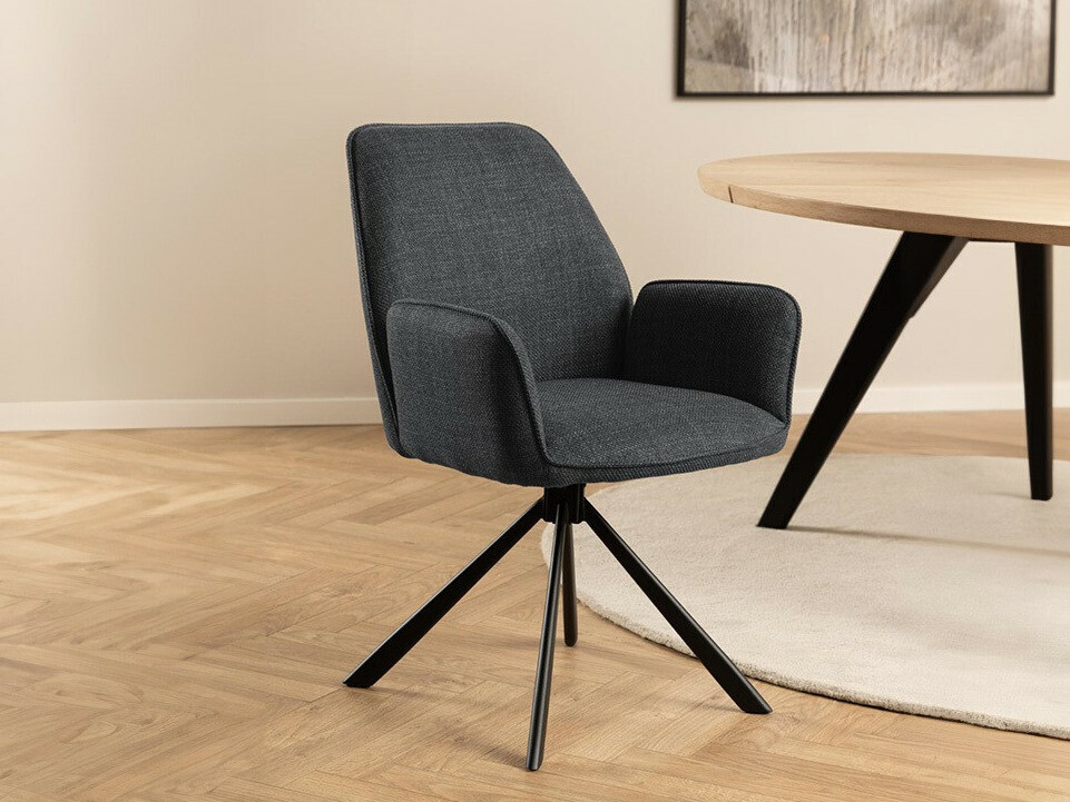 Stolica Norsica 777 (Sivo + Crno)