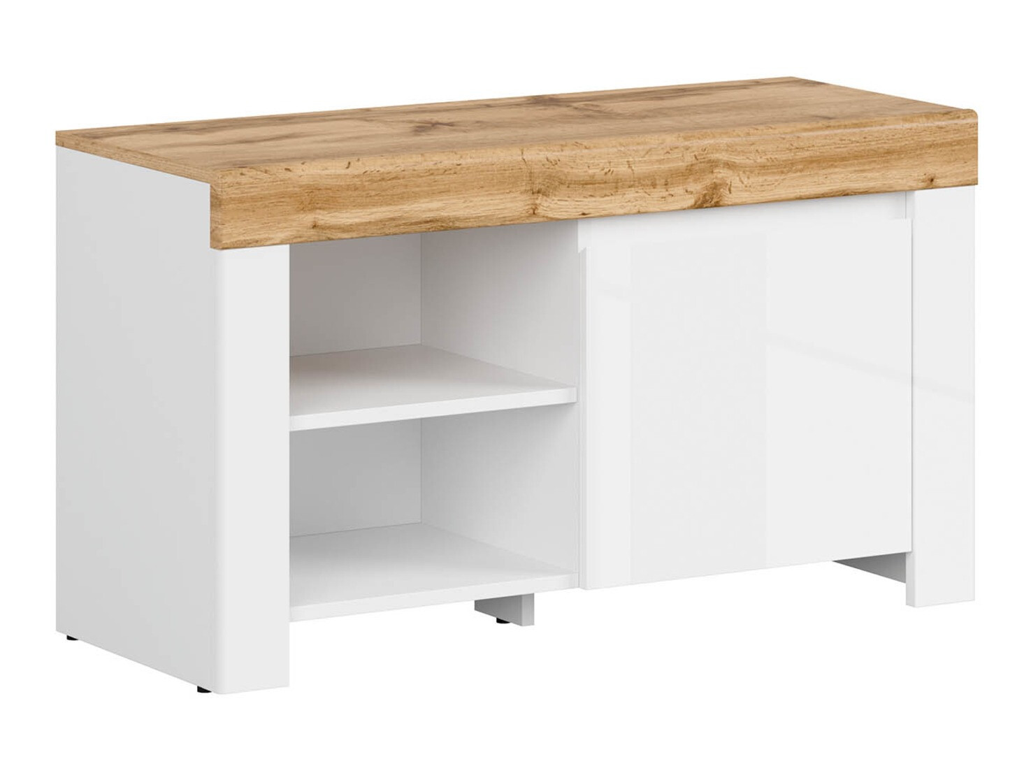 Cipelarnik Sonsoru 118 (Belo + Sjajno belo + Вотан храст)