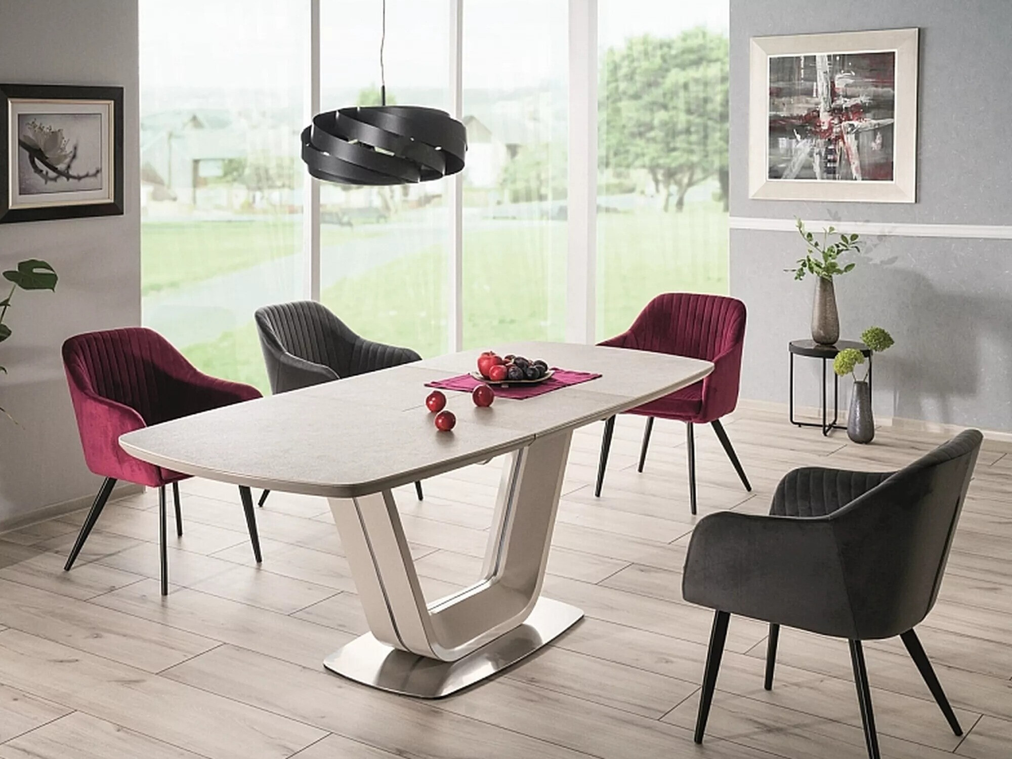 Sto Detroit 116 (Sivi mermer + Sivo)