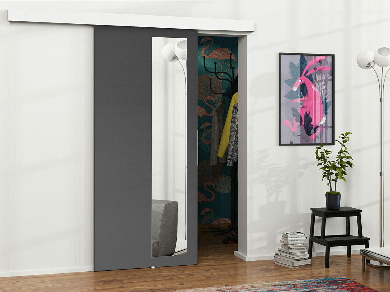 Klizna vrata Dover 129 (Antricit (ugalj))