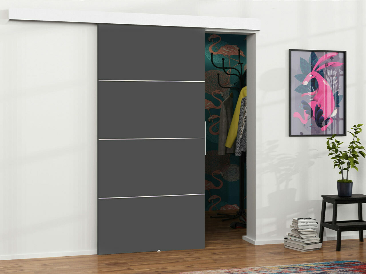 Klizna vrata Dover 144 (Antricit (ugalj))