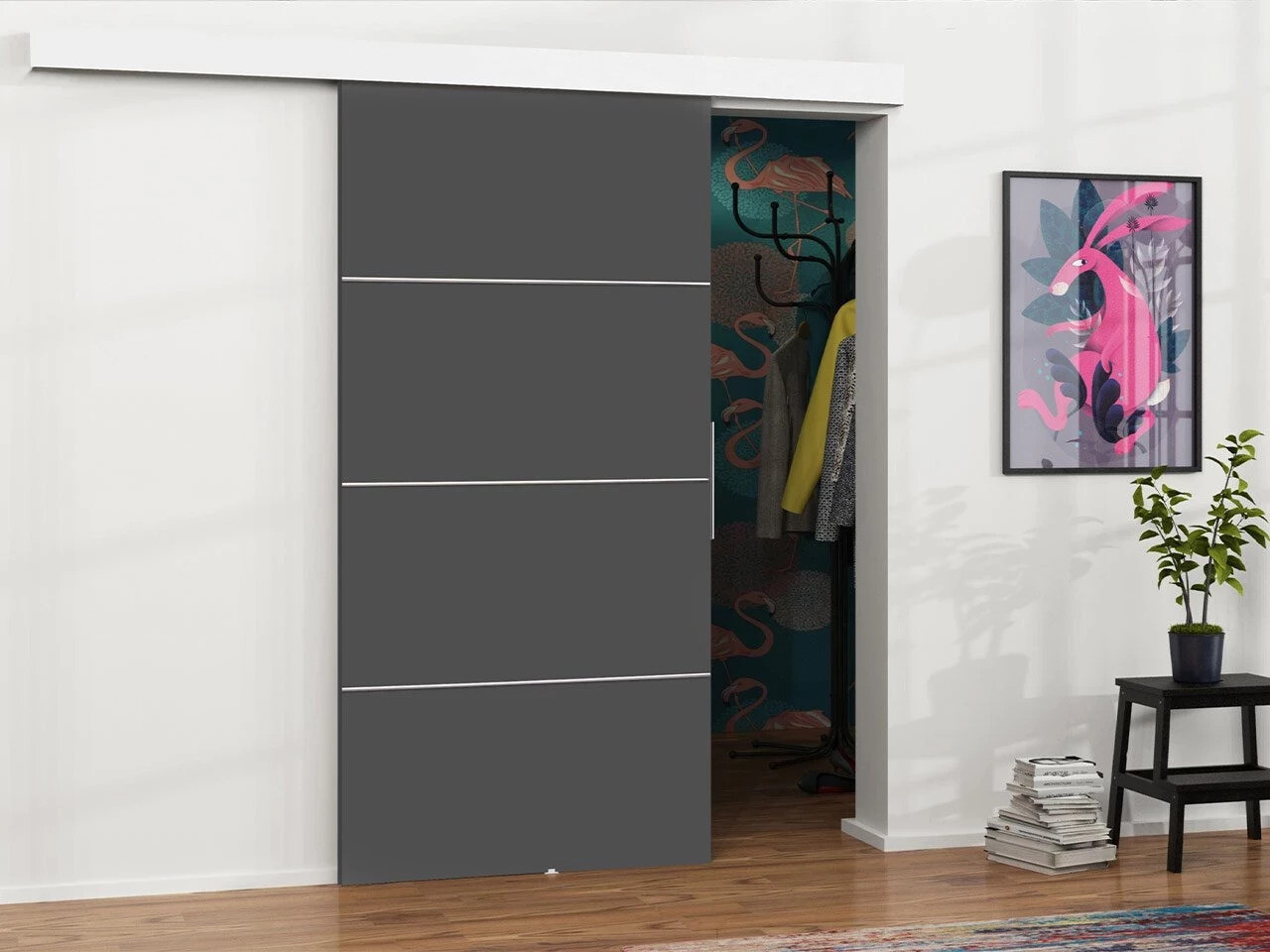 Klizna vrata Dover 216 (Antracit)