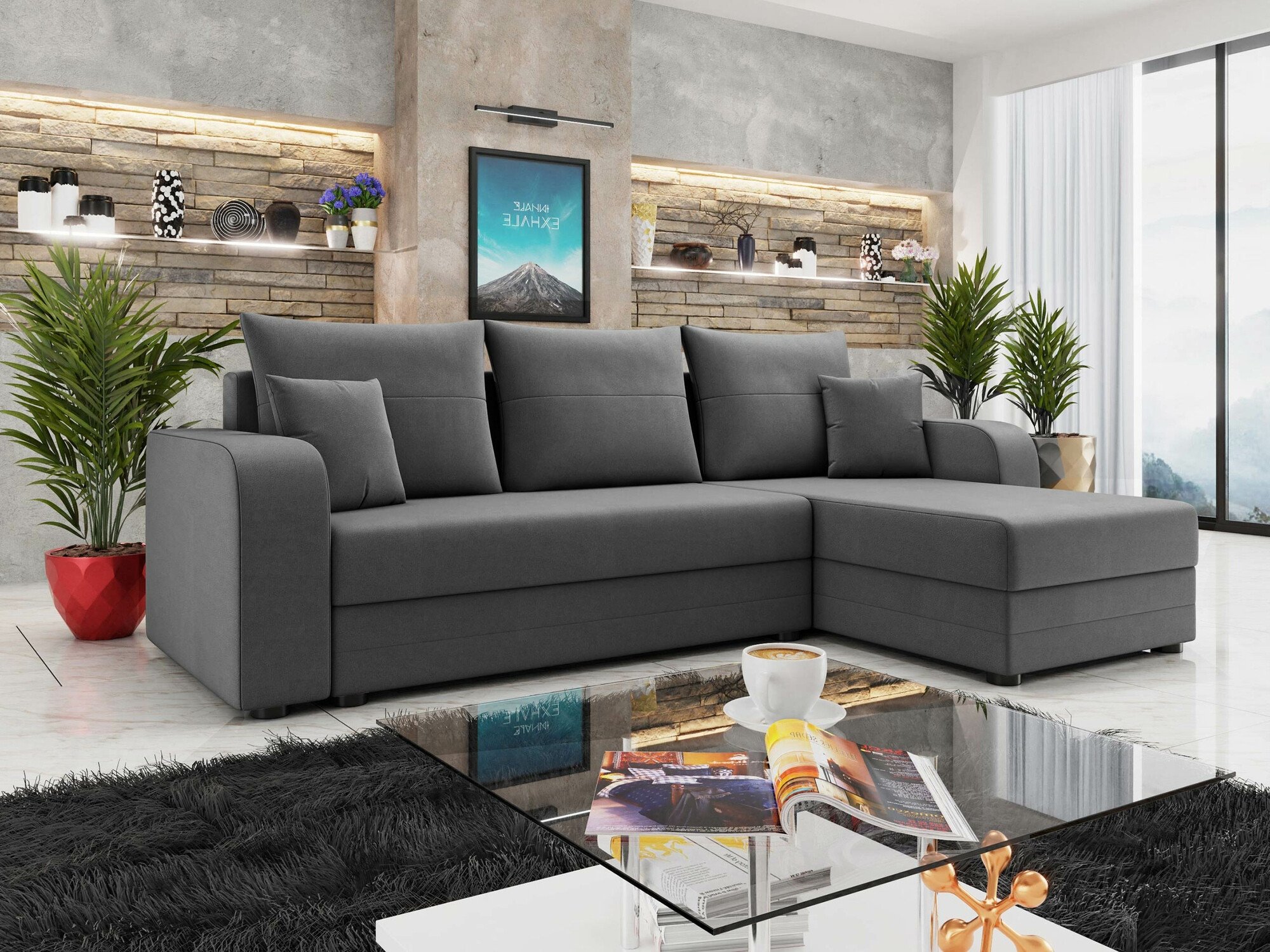 Ugaona sofa Memphis 112 (Manila 16)