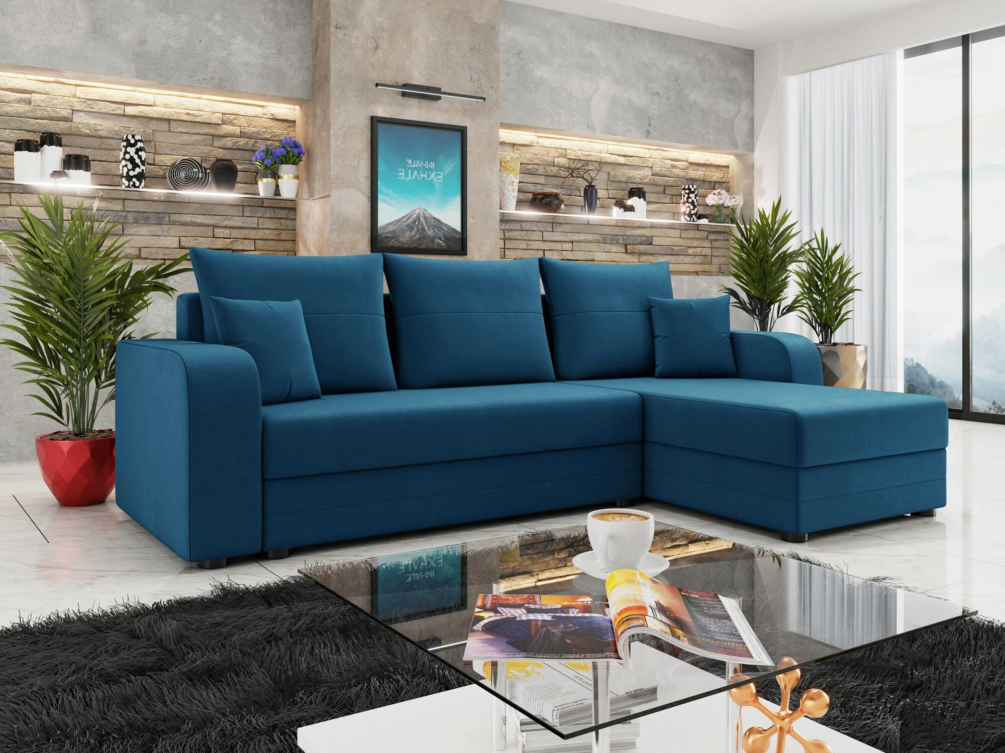 Ugaona sofa Memphis 112 (Manila 26)