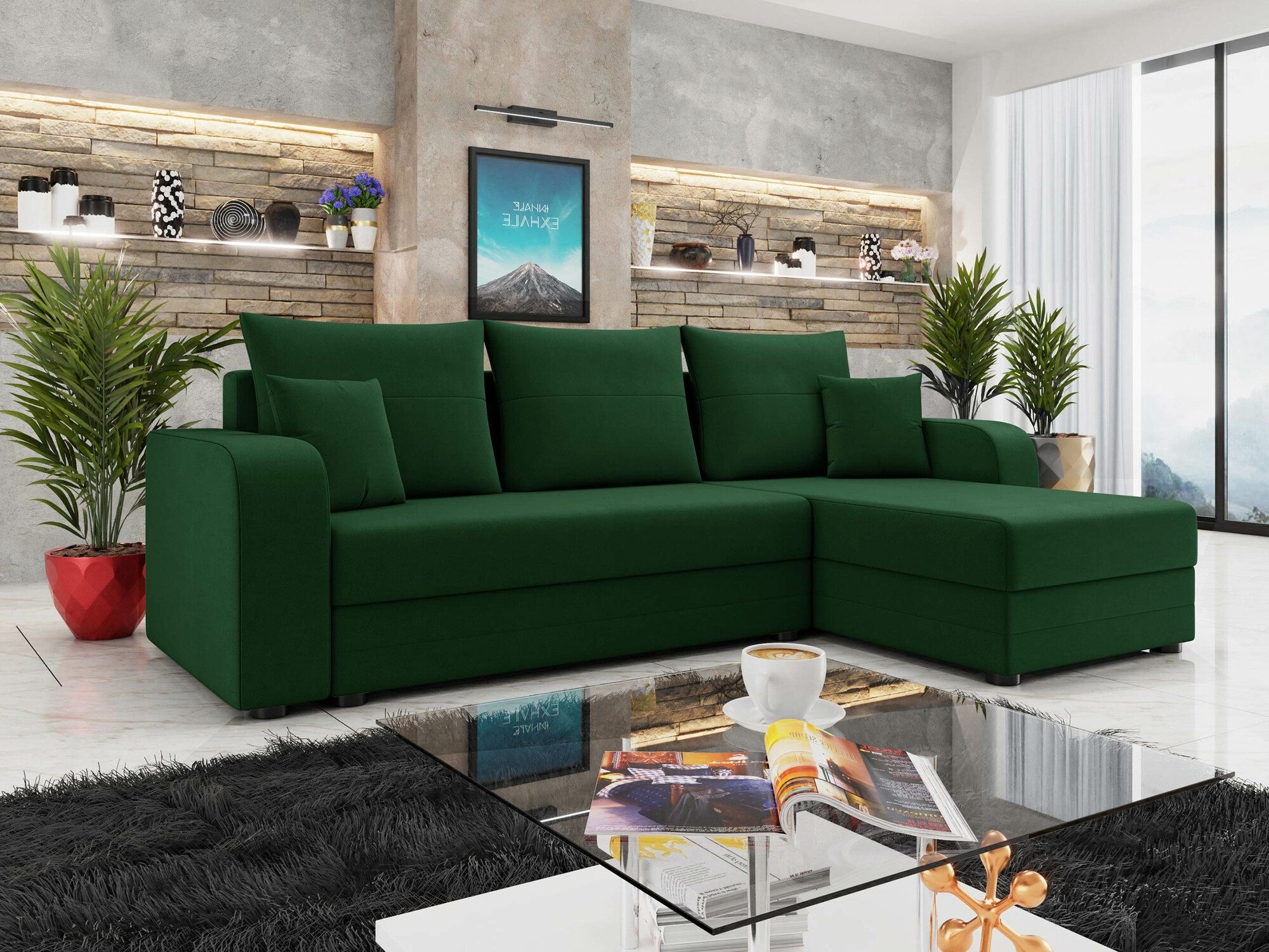 Ugaona sofa Memphis 112 (Manila 35)