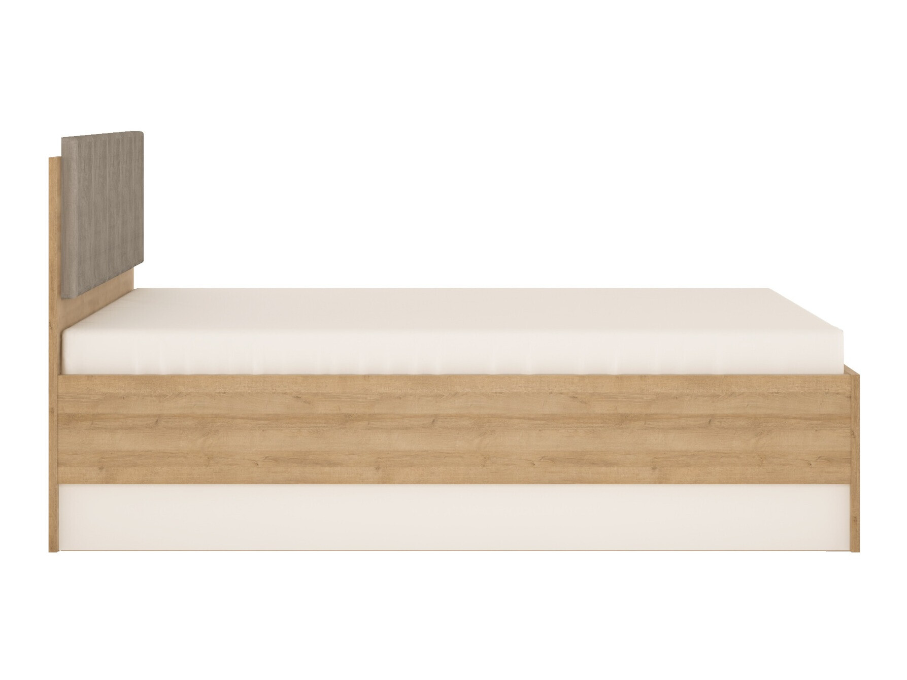 Krevet Feldeli 117 (Riviera hrast + Belo)