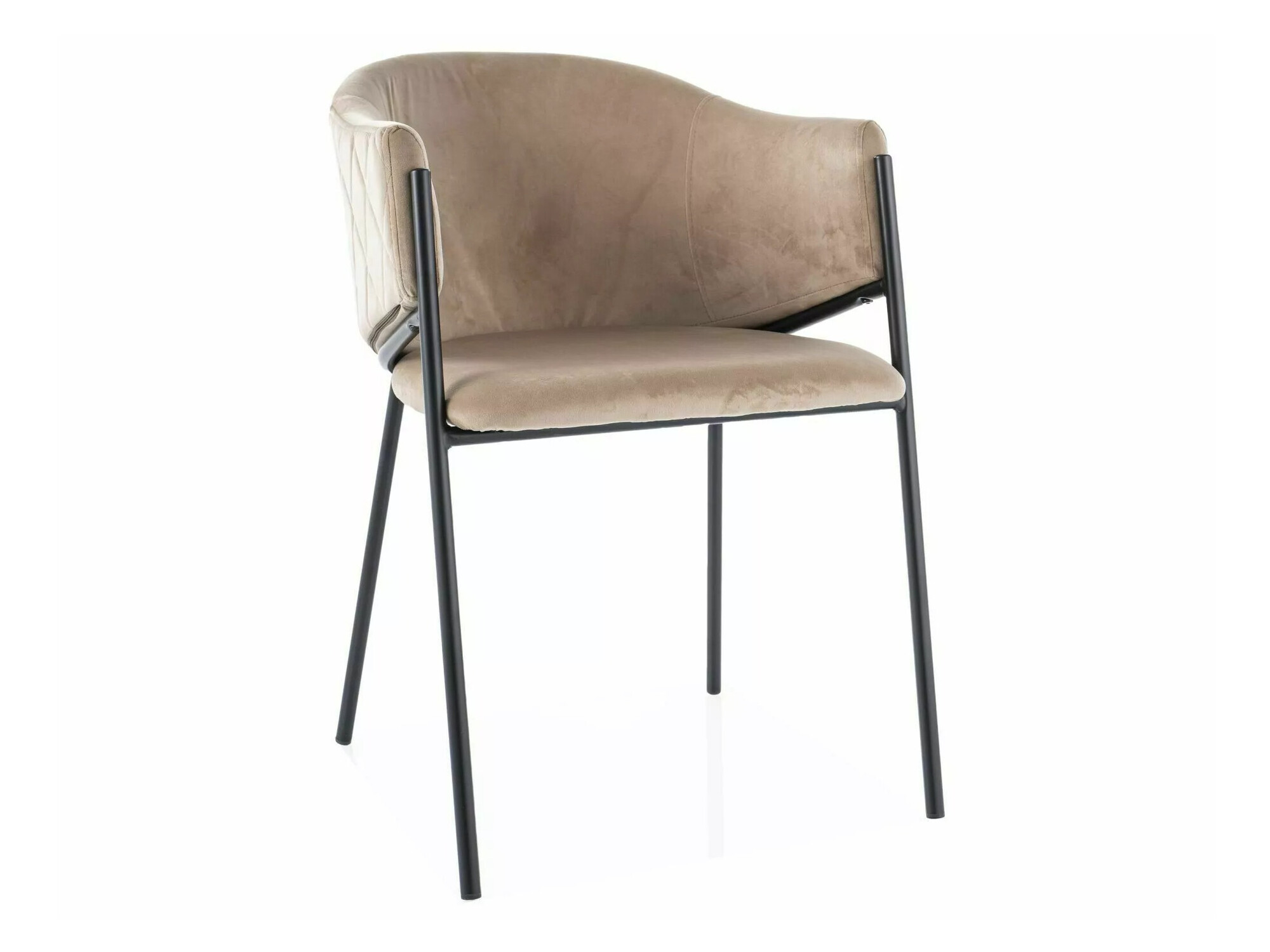 Stolica Detroit 329 (Crno + Bež)